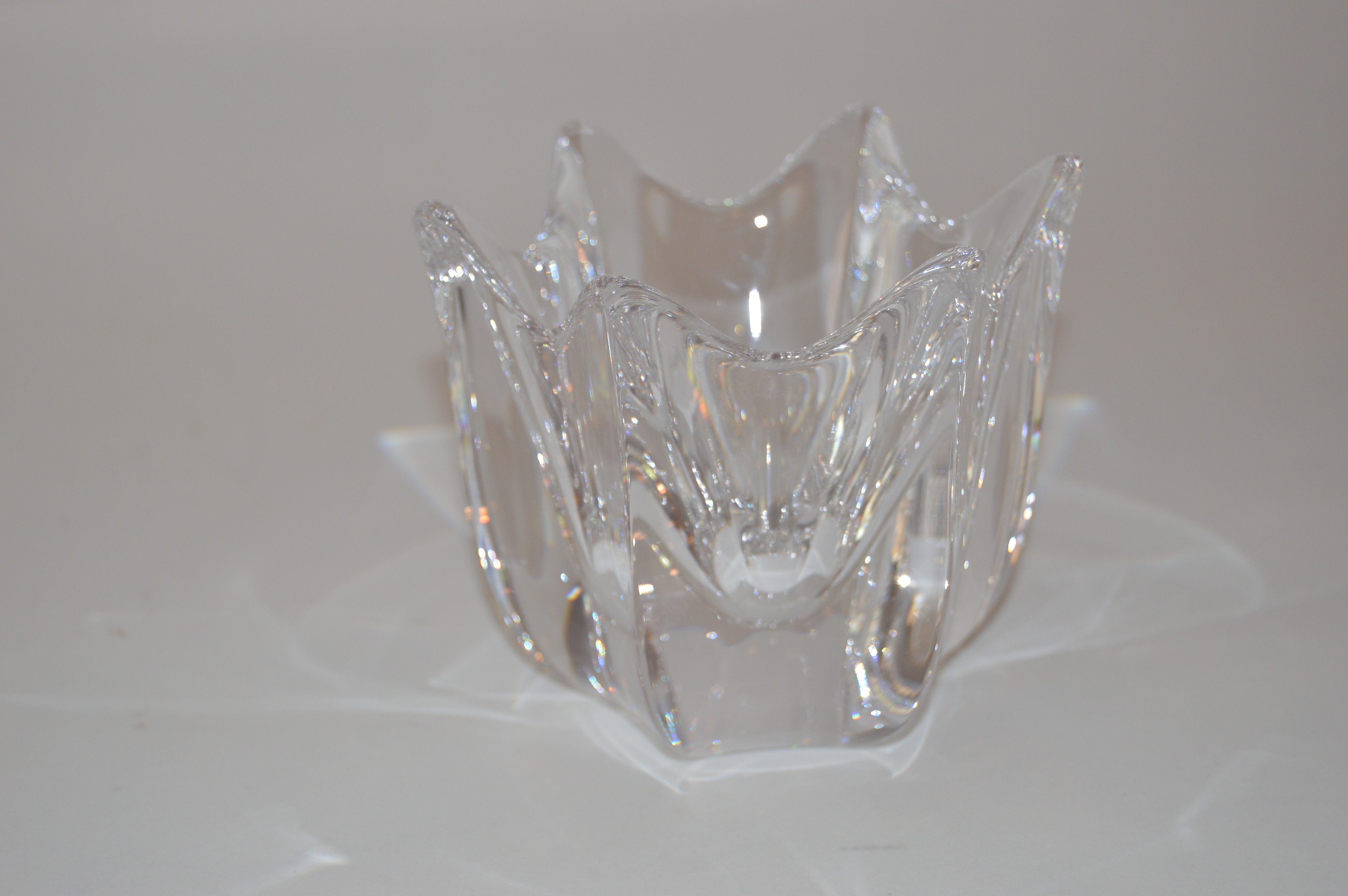Orrefors Sweden Crystal Vases