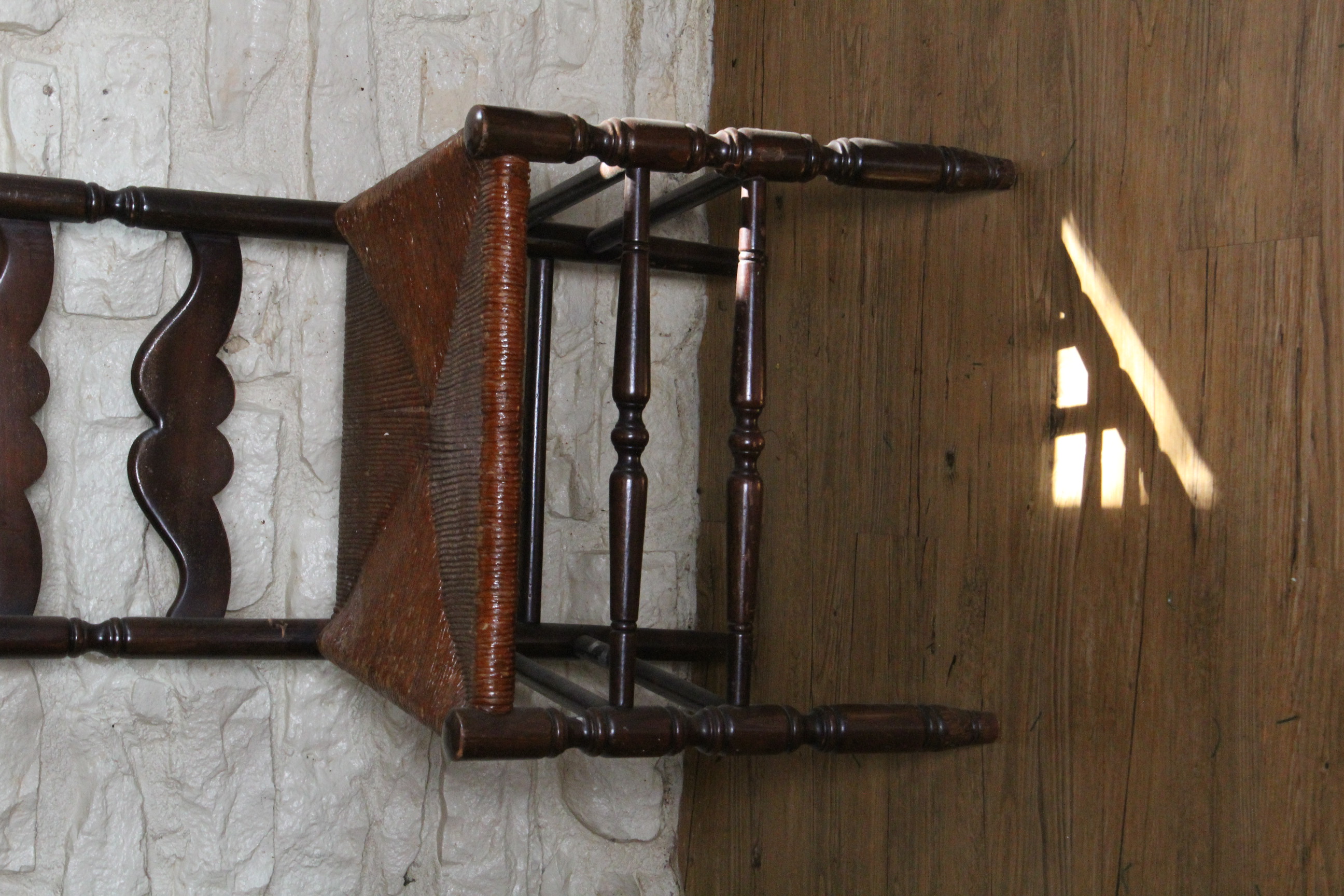 Ladderback Rush Seat Chairs