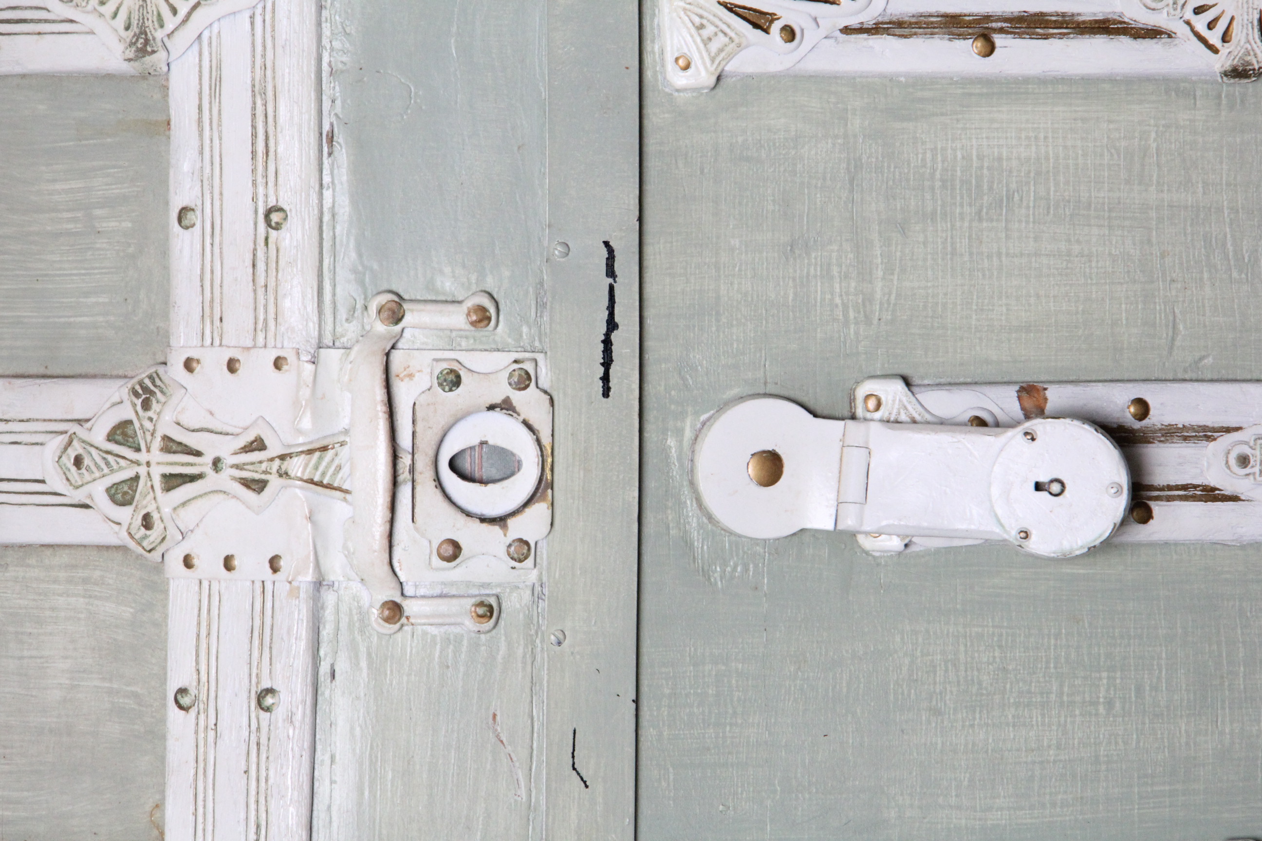 Vintage French Provencial Style Trunk