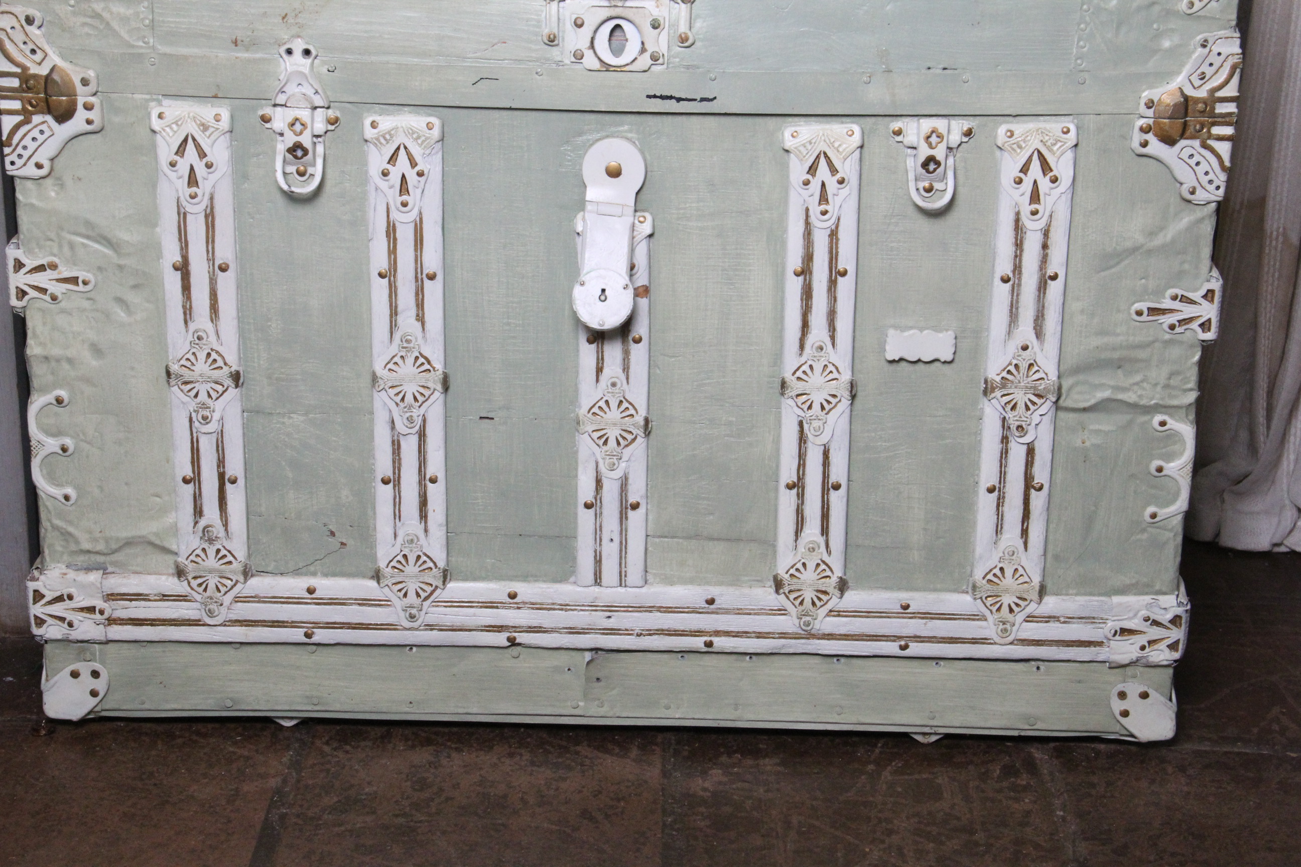 Vintage French Provencial Style Trunk