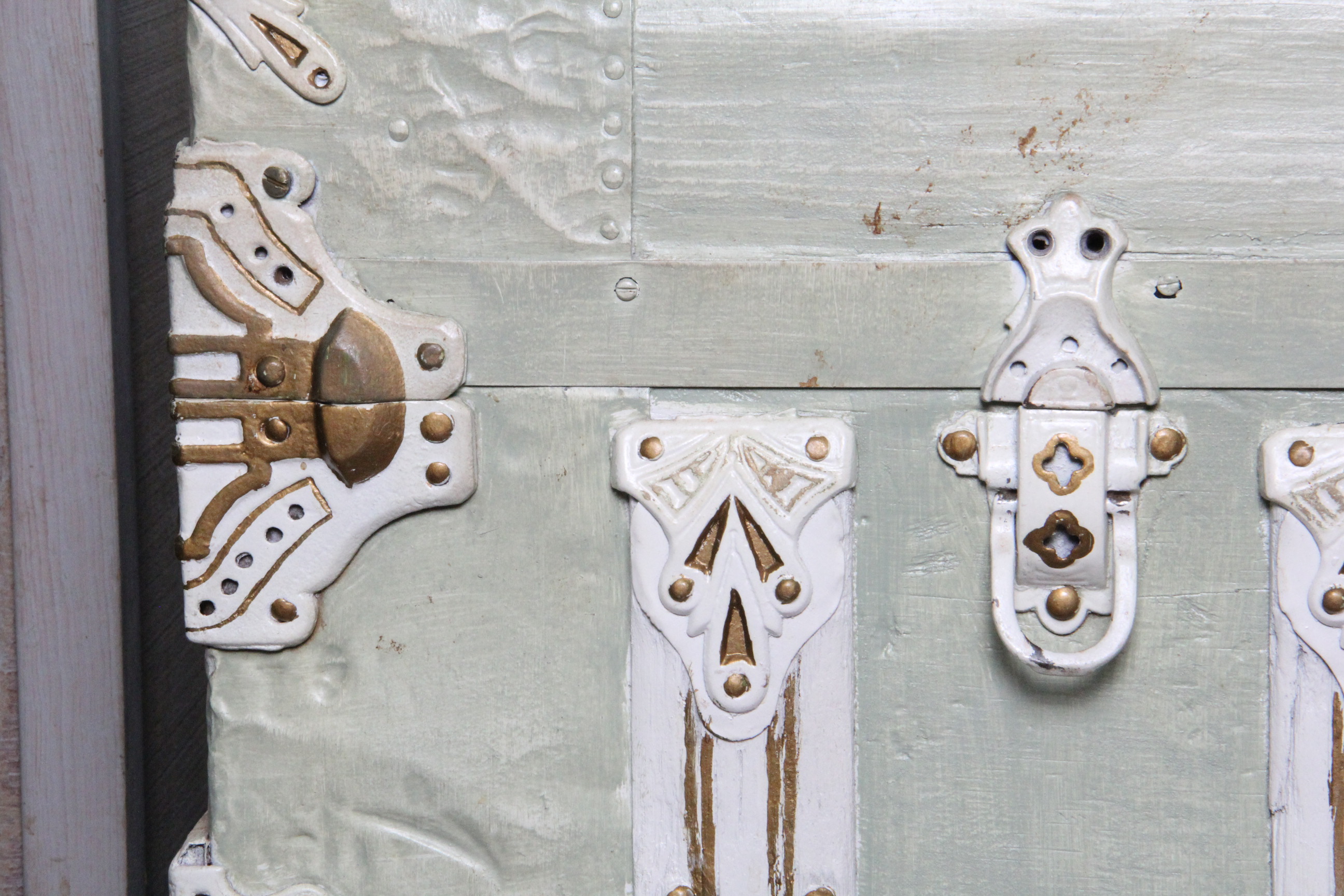 Vintage French Provencial Style Trunk