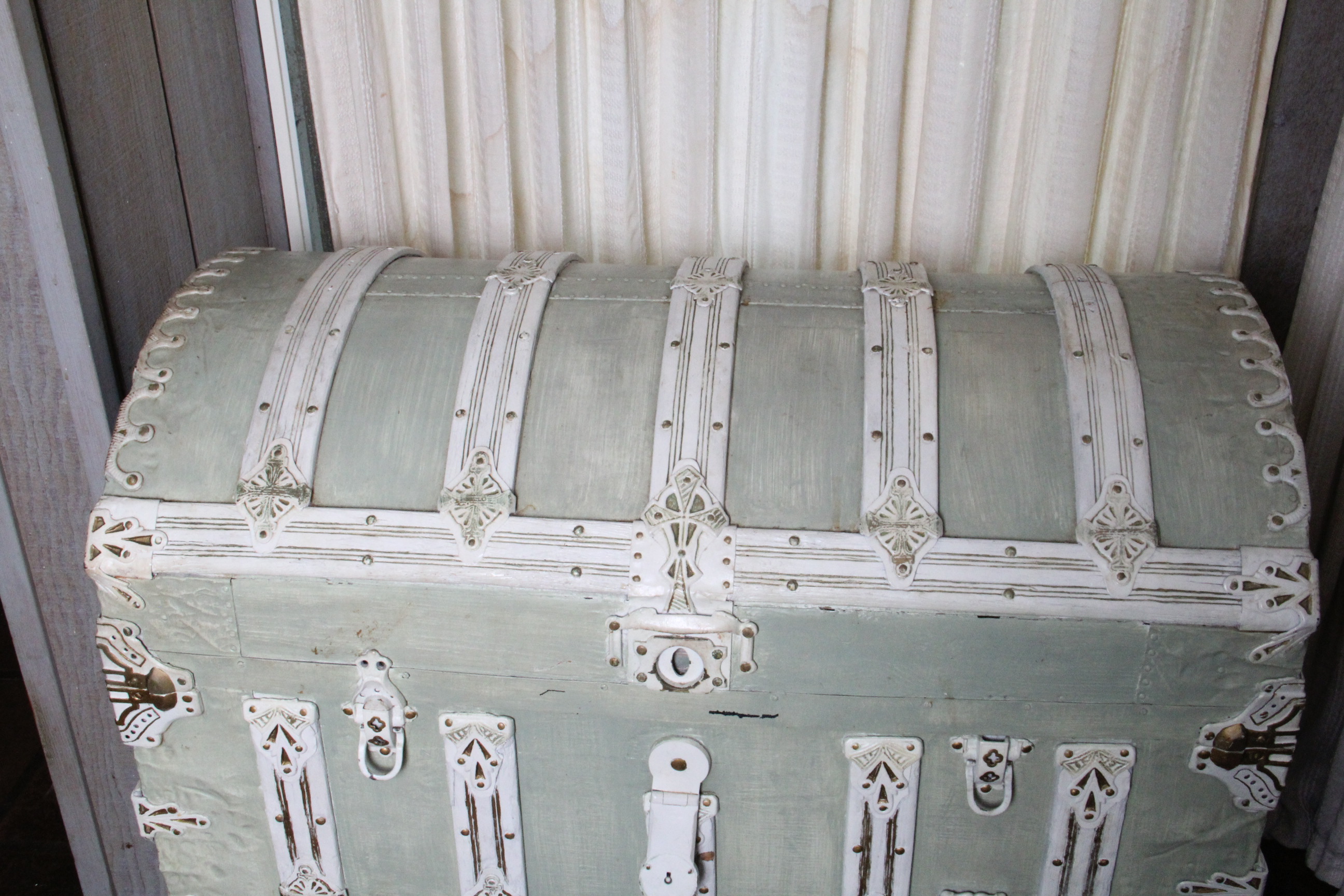 Vintage French Provencial Style Trunk