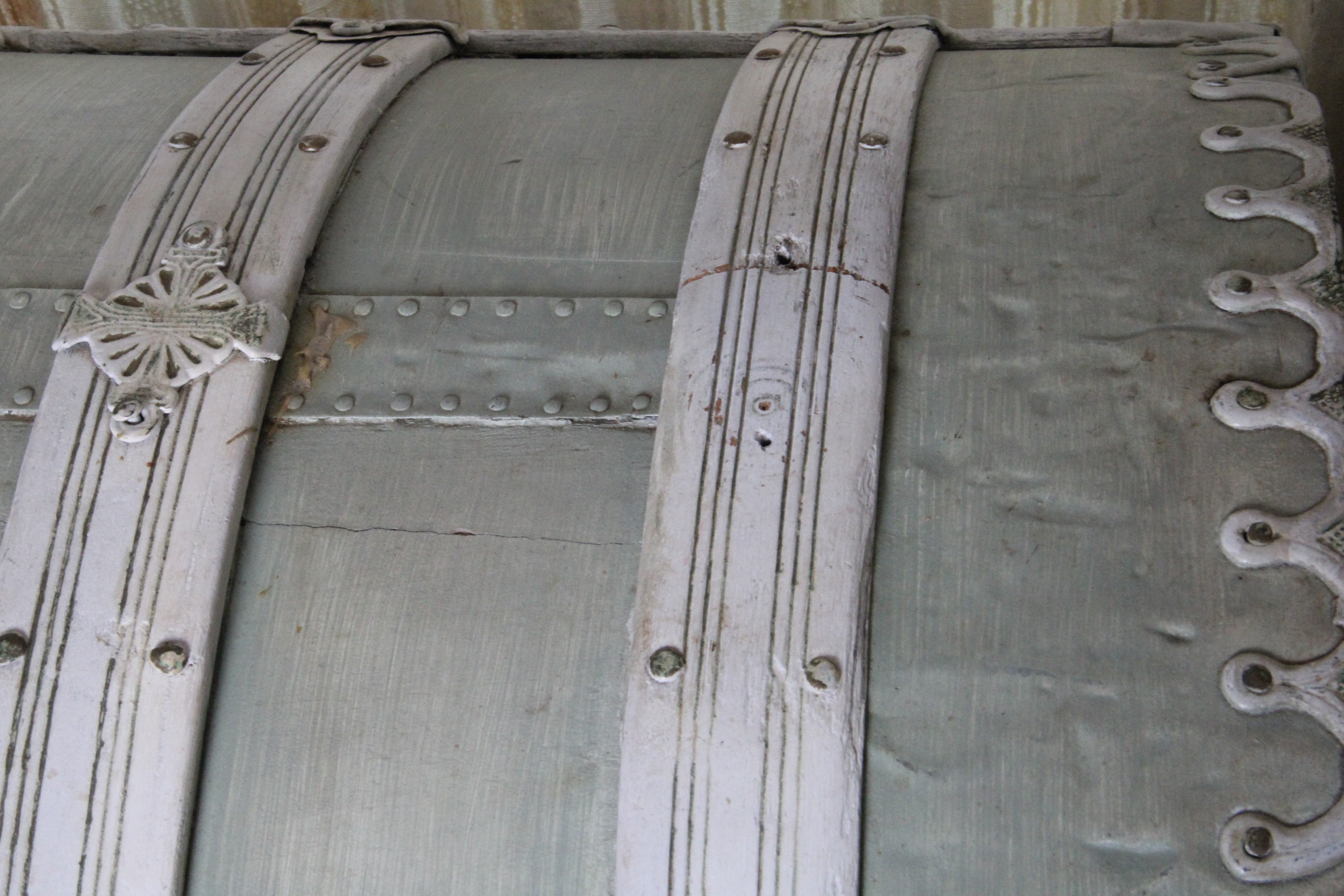 Vintage French Provencial Style Trunk