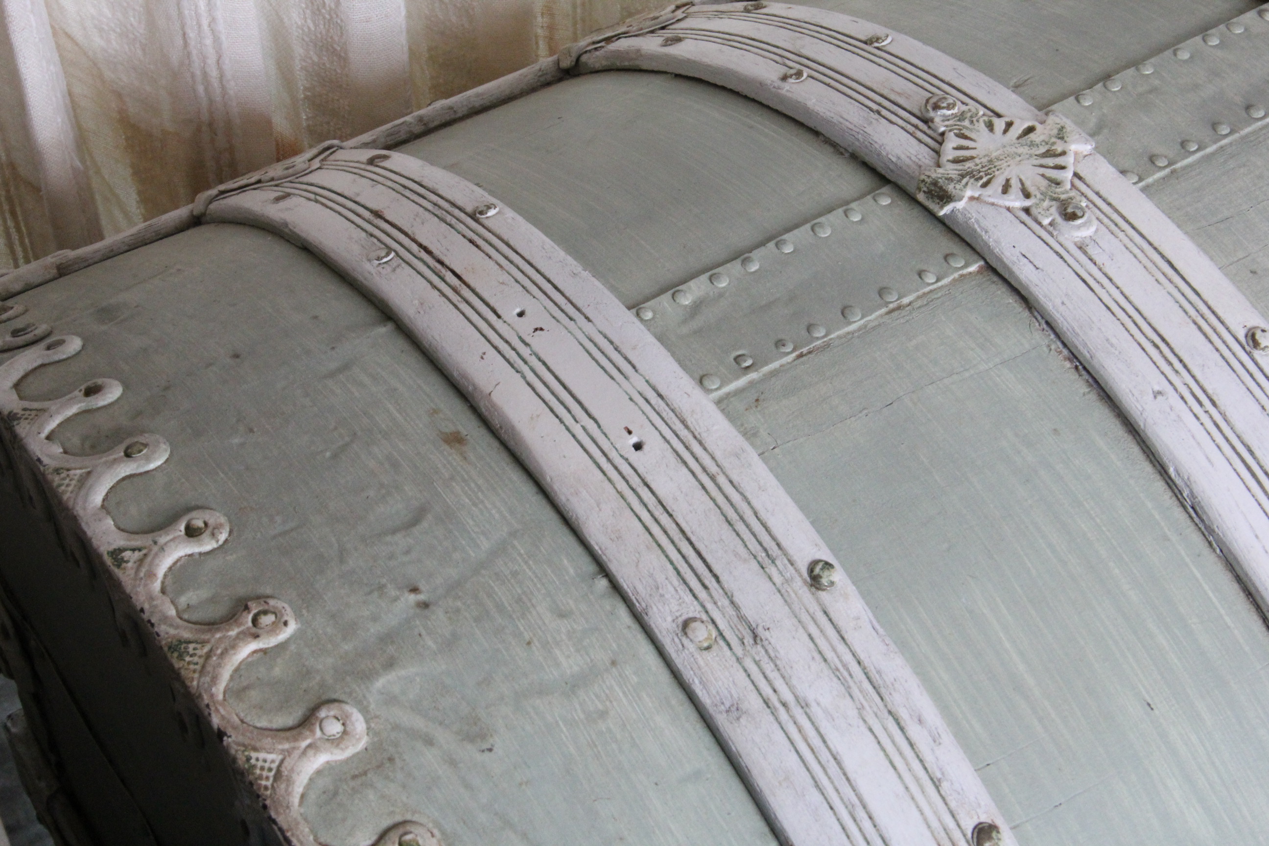 Vintage French Provencial Style Trunk