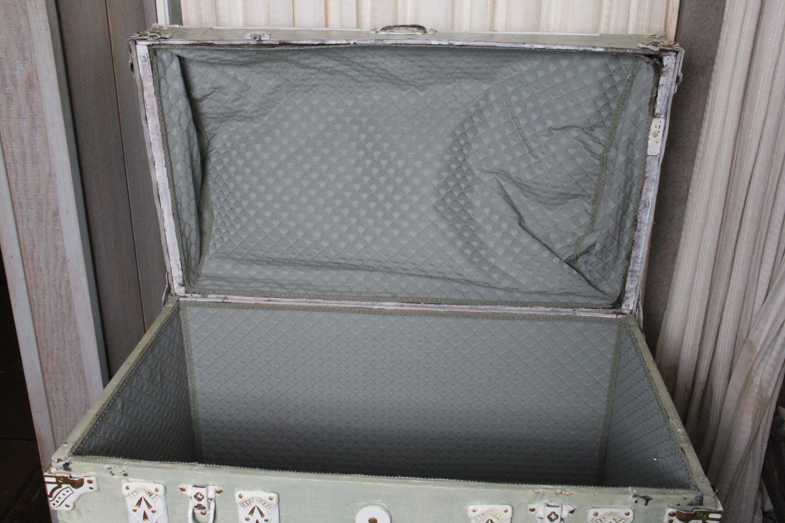 Vintage French Provencial Style Trunk