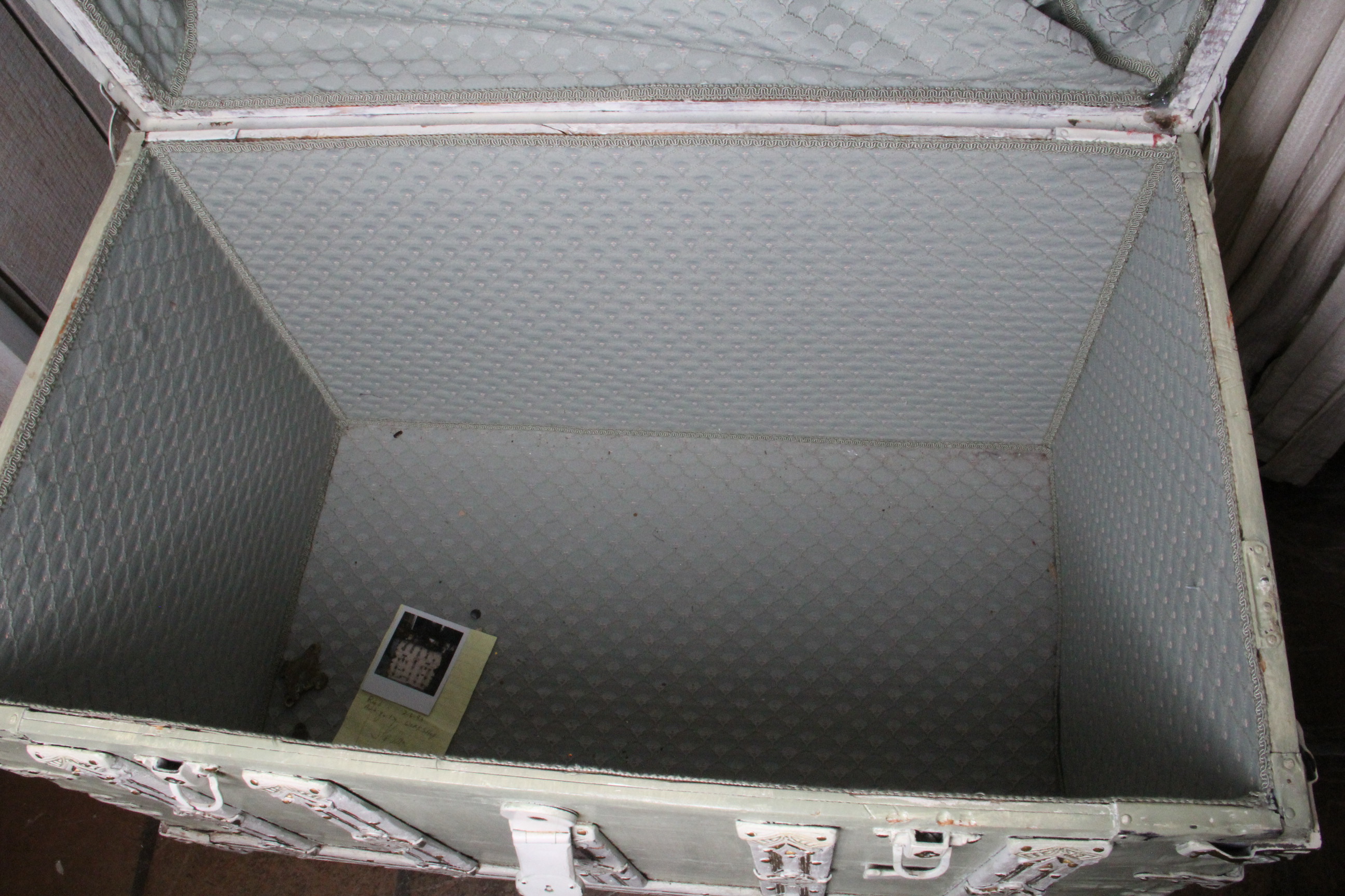 Vintage French Provencial Style Trunk