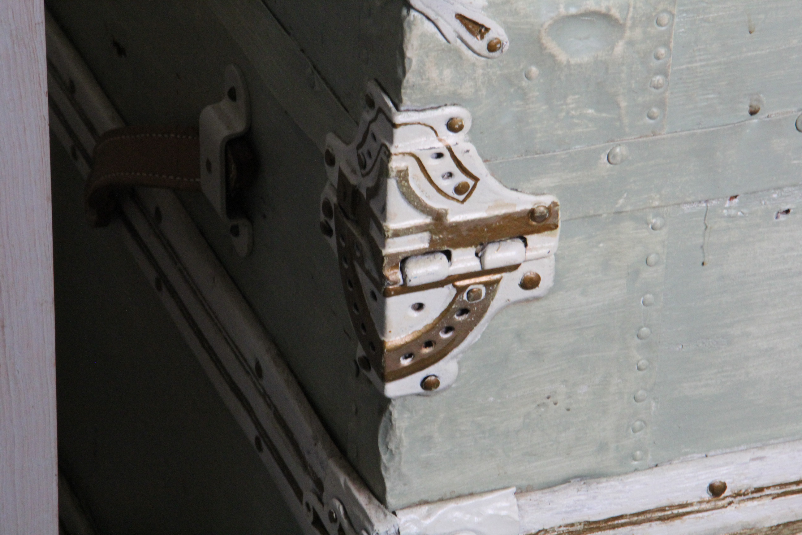 Vintage French Provencial Style Trunk