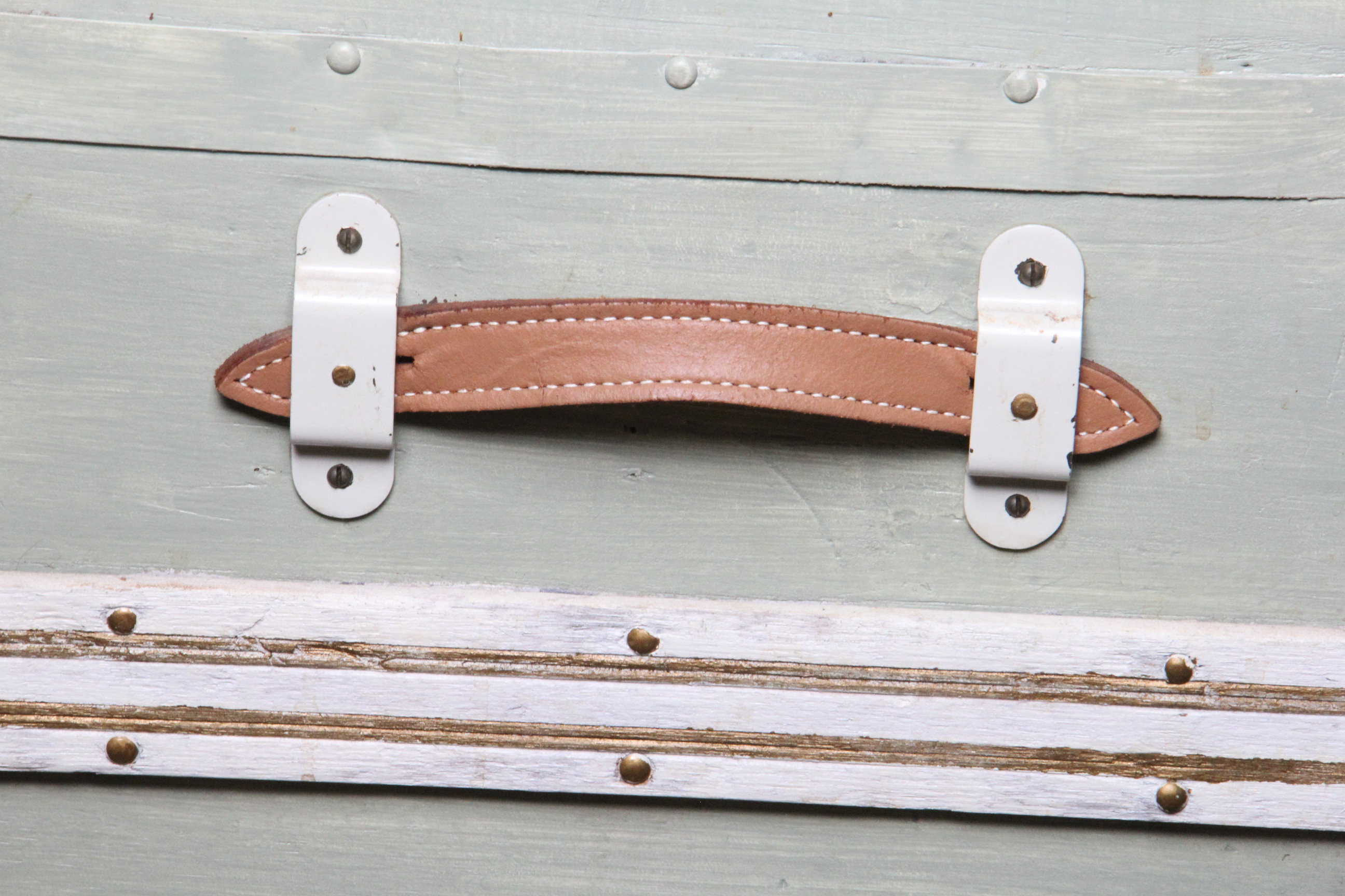 Vintage French Provencial Style Trunk