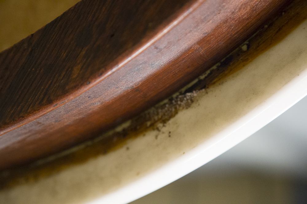 White Marble Top Table