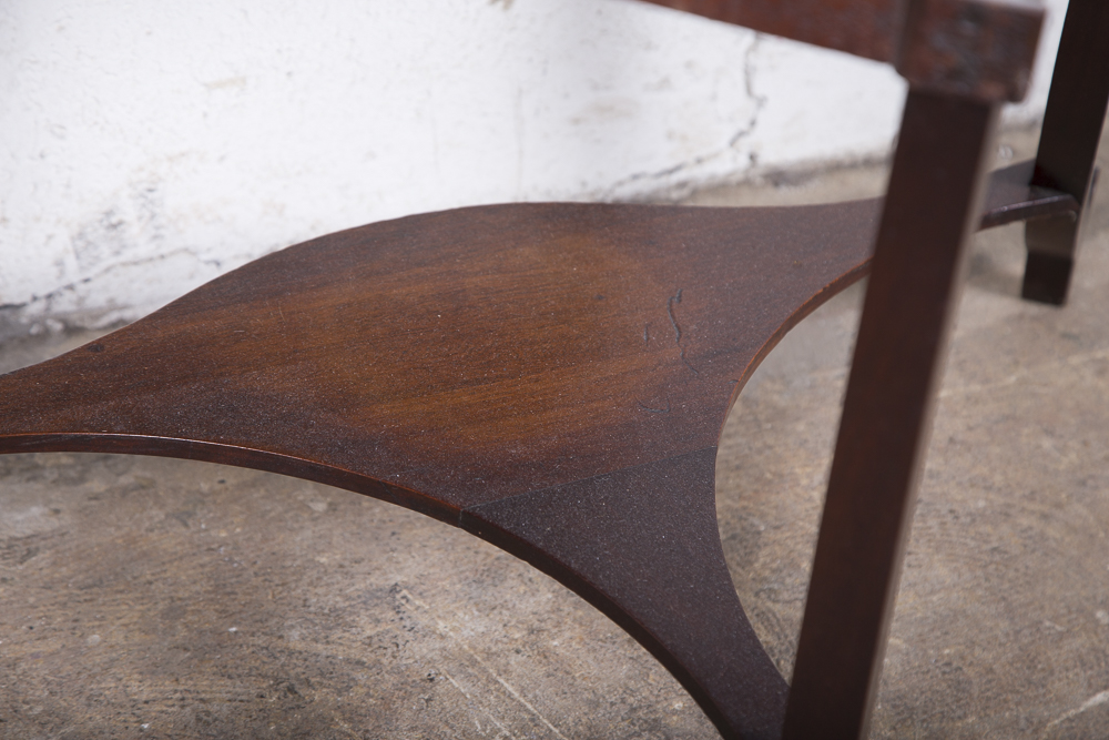 Antique Georgian Style Mahogany Corner Cabinet