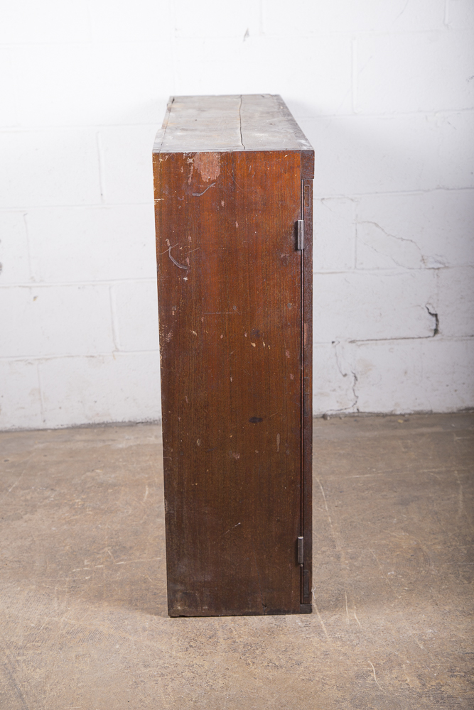 Antique Walnut Two Door Cabinet