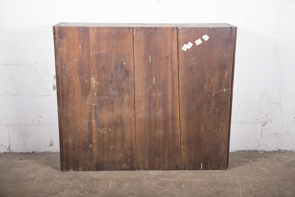 Antique Walnut Two Door Cabinet