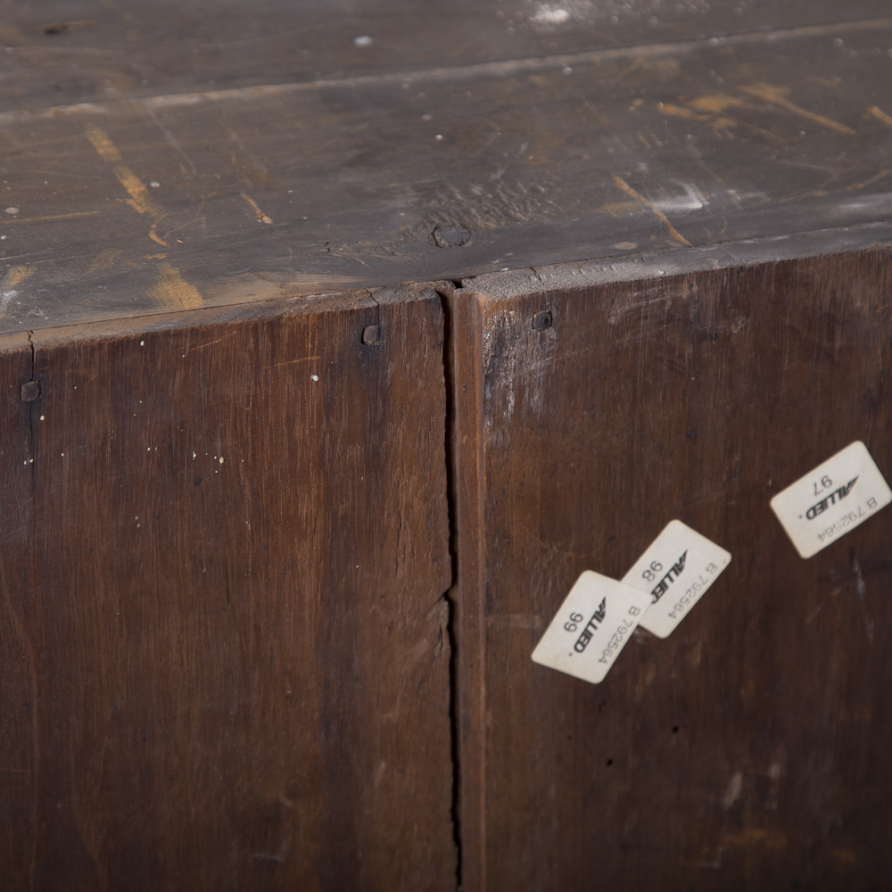 Antique Walnut Two Door Cabinet