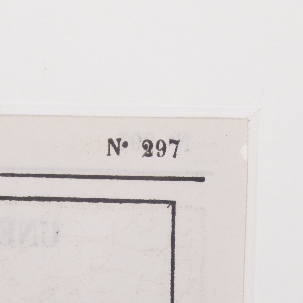 After H. Daumier Lithograph Titled "Le Marchand De Chansons"