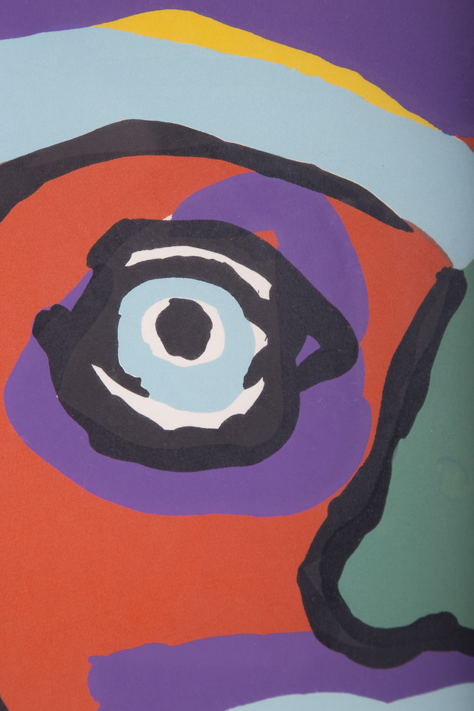 Signed Limited Edition Karel Appel Lithograph