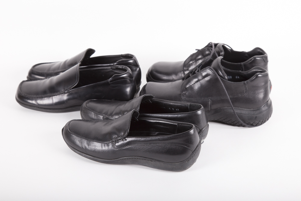 Prada and Cole Haan Men's Leather Dress Shoes