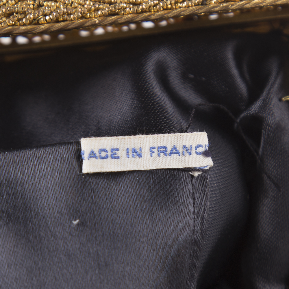 Vintage Sagil French Silk Evening Bag and Coin Purse With Handcrafted Details