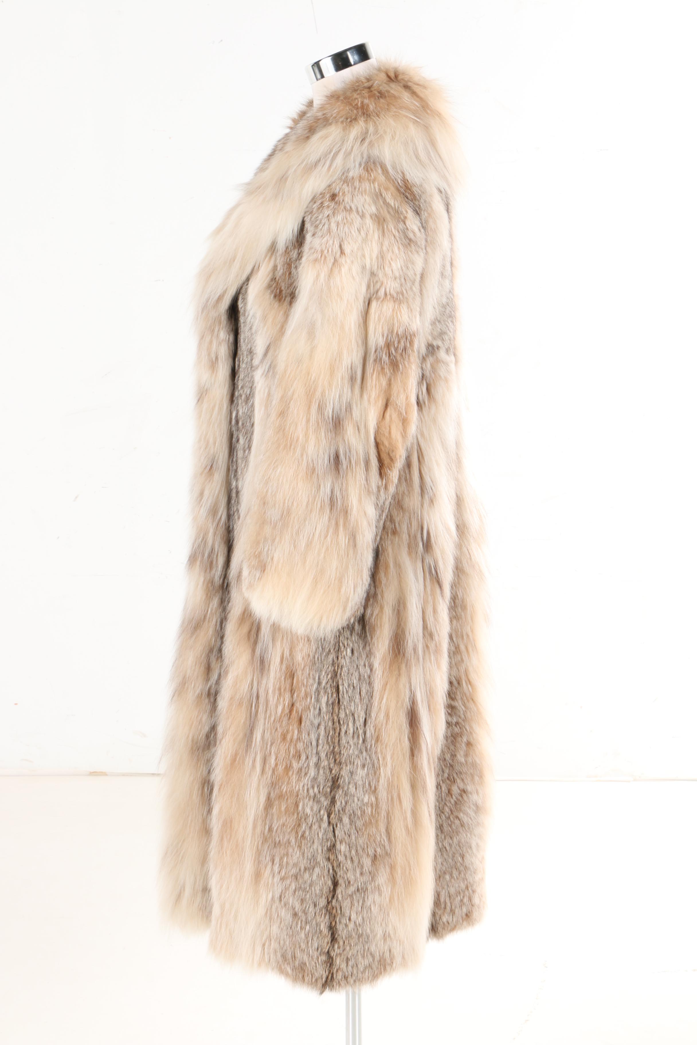 Vintage Lynx Fur Coat