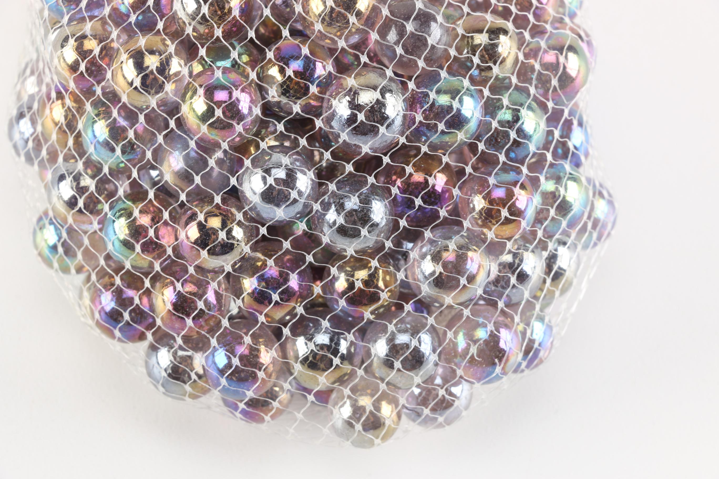 Marbles In Glass Jar