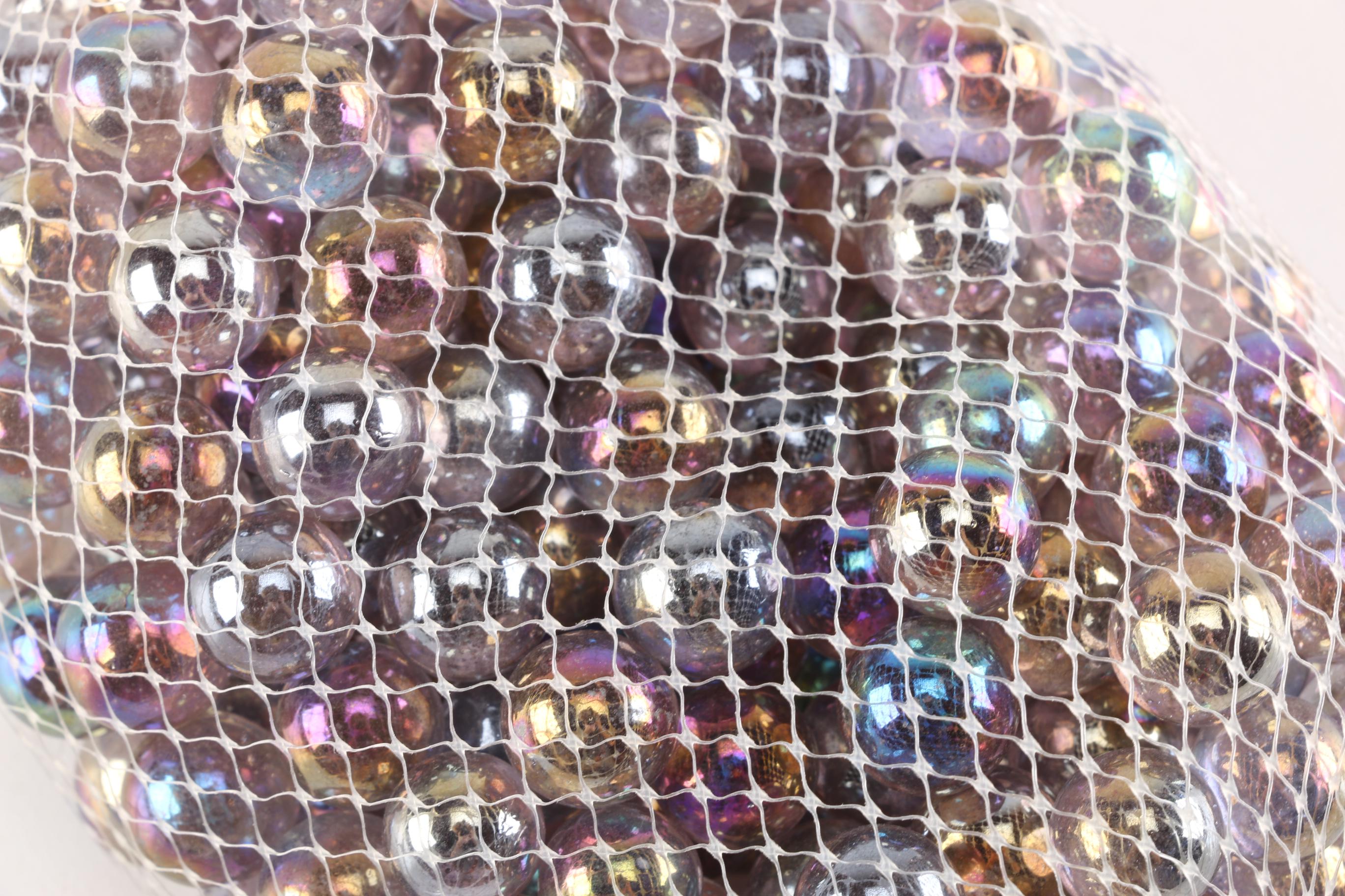 Marbles In Glass Jar