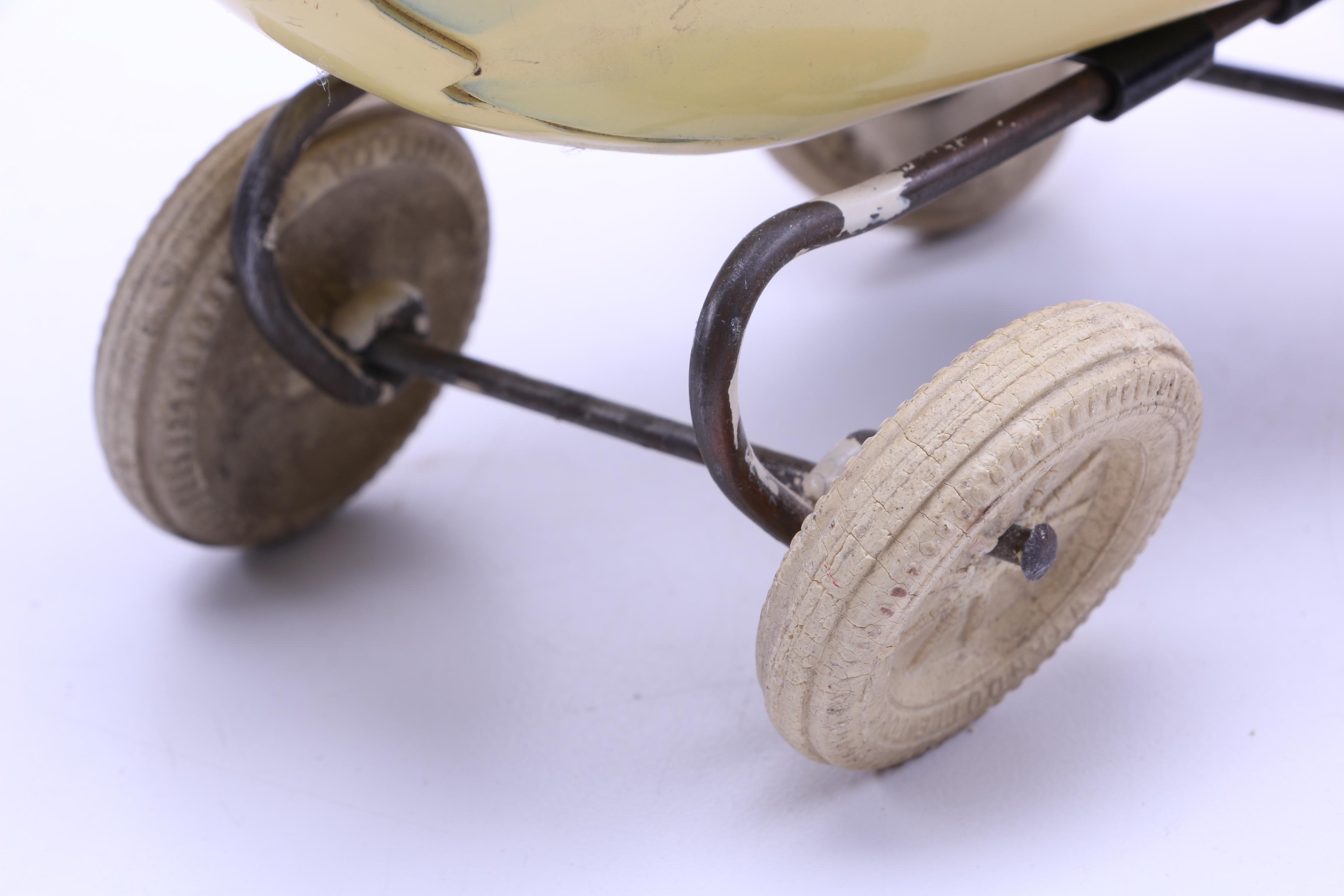 Assortment of Vintage Dolls and a Metal Stroller