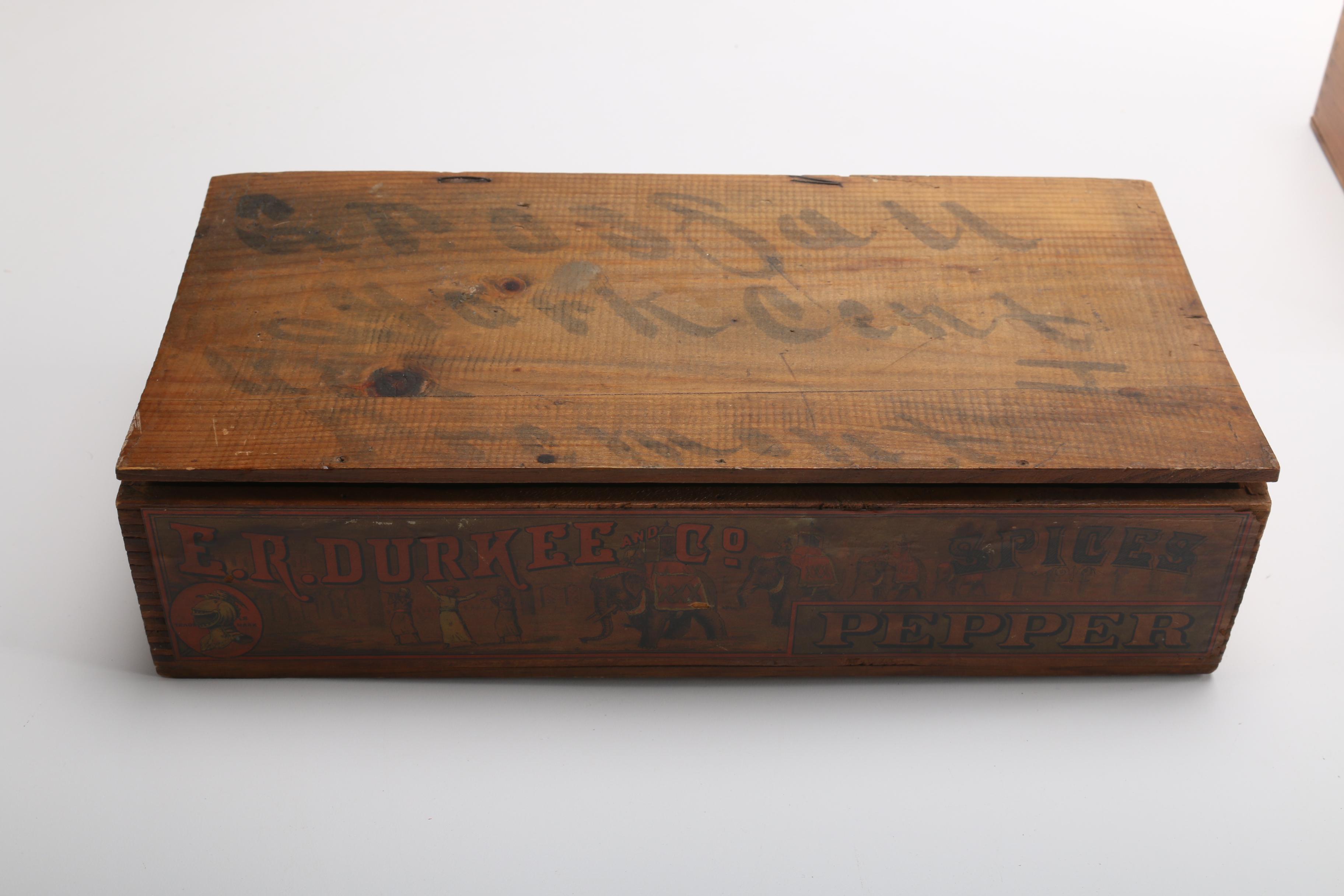 Antique and Vintage Cigar, Spice and Safe Keeping Boxes