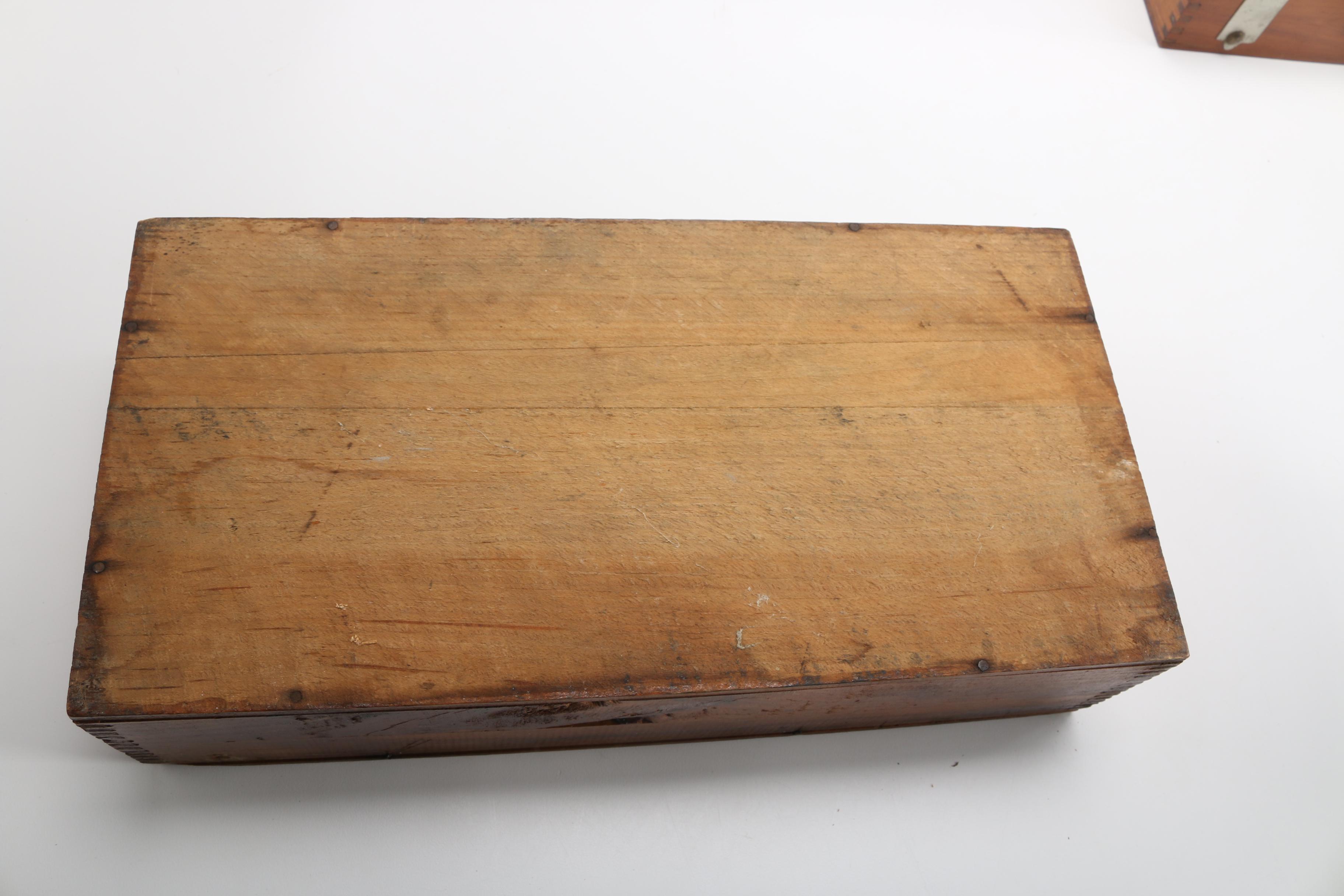 Antique and Vintage Cigar, Spice and Safe Keeping Boxes