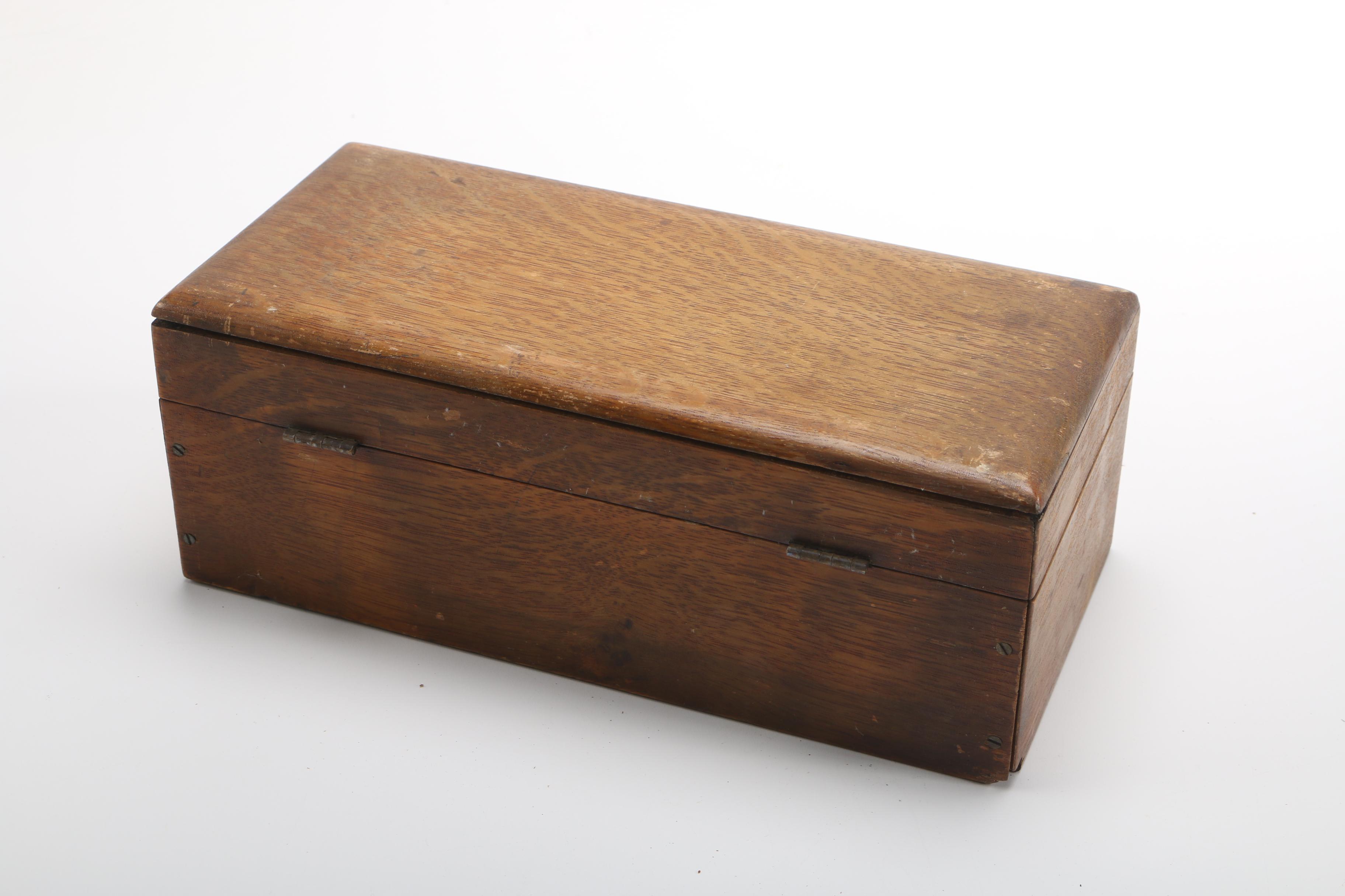 Antique and Vintage Cigar, Spice and Safe Keeping Boxes