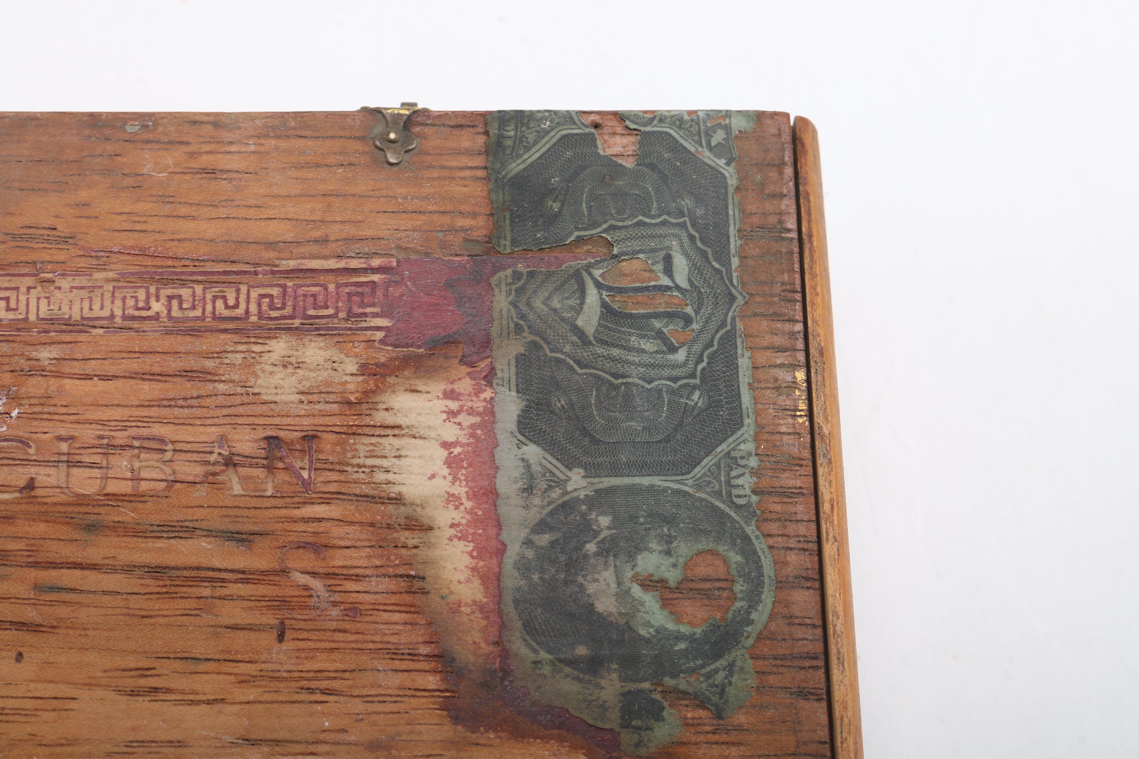 Antique and Vintage Cigar, Spice and Safe Keeping Boxes