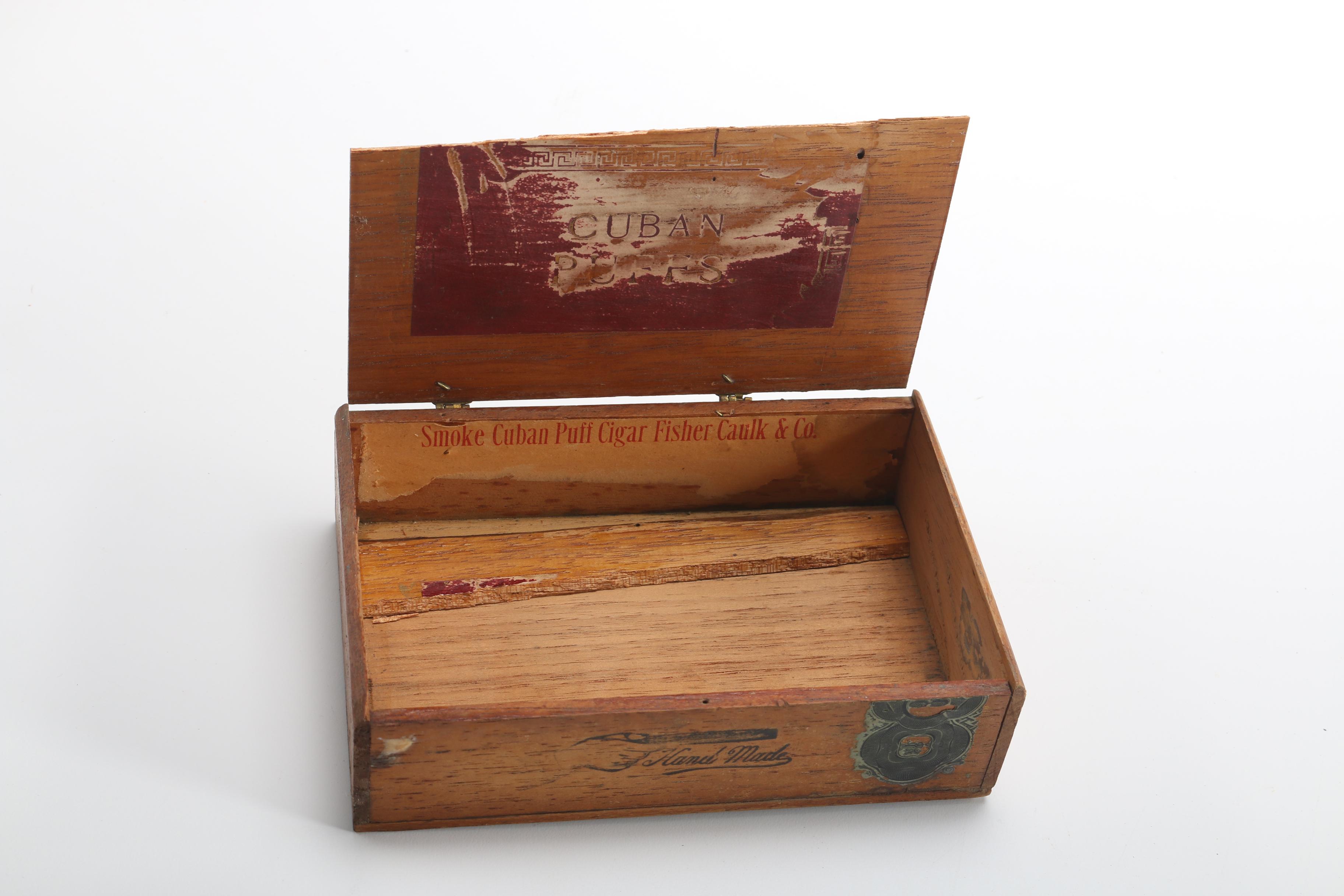 Antique and Vintage Cigar, Spice and Safe Keeping Boxes