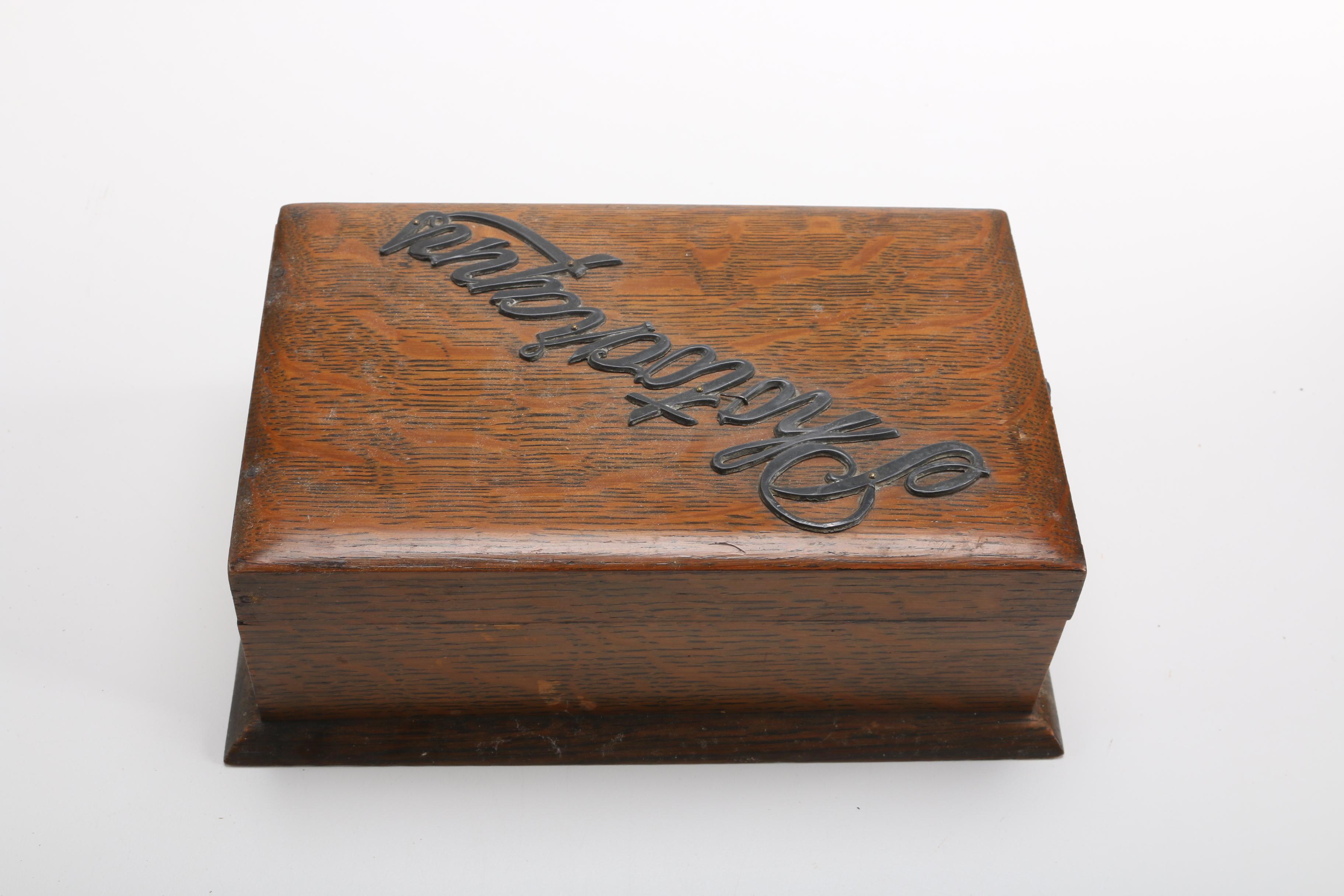 Antique and Vintage Cigar, Spice and Safe Keeping Boxes