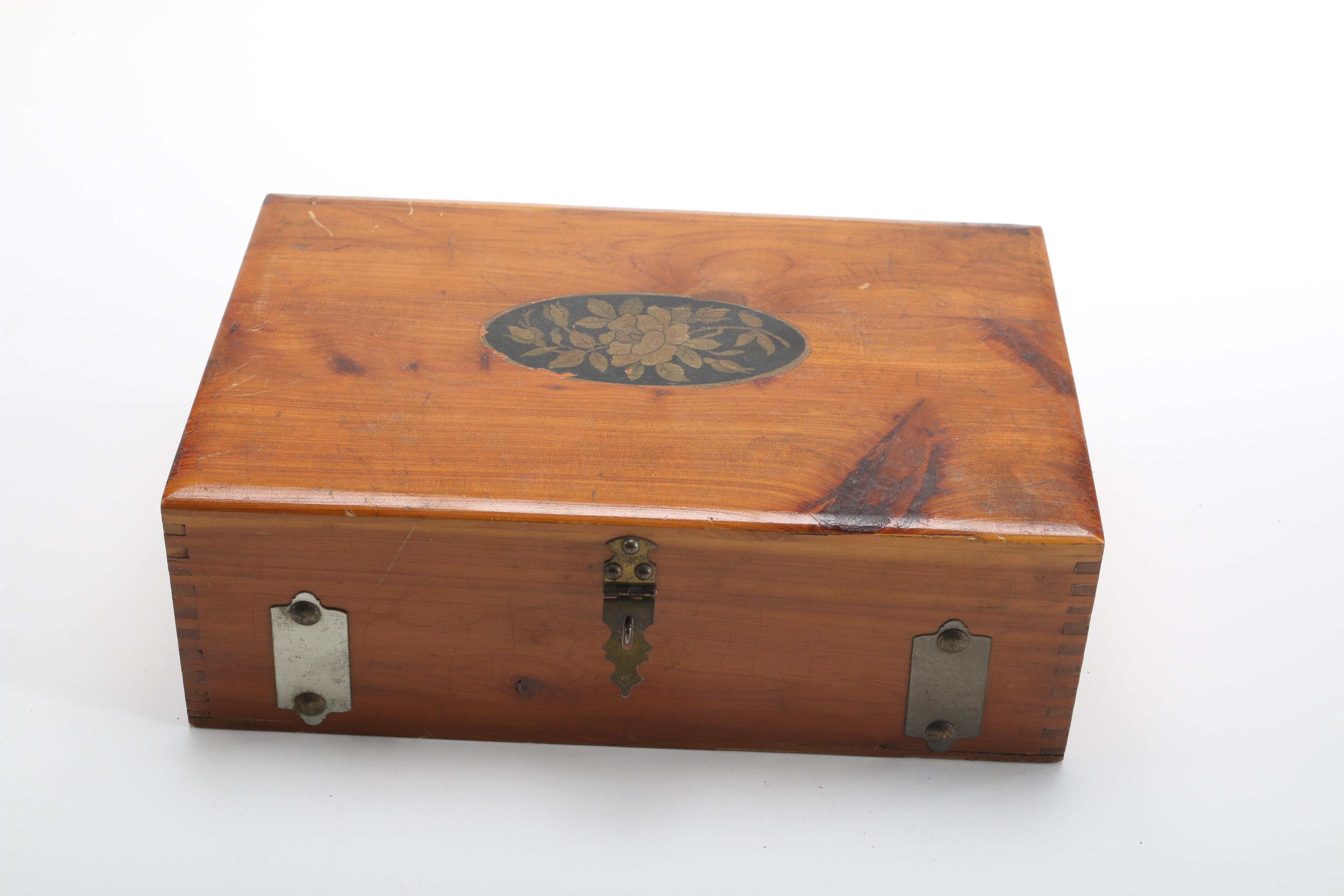 Antique and Vintage Cigar, Spice and Safe Keeping Boxes