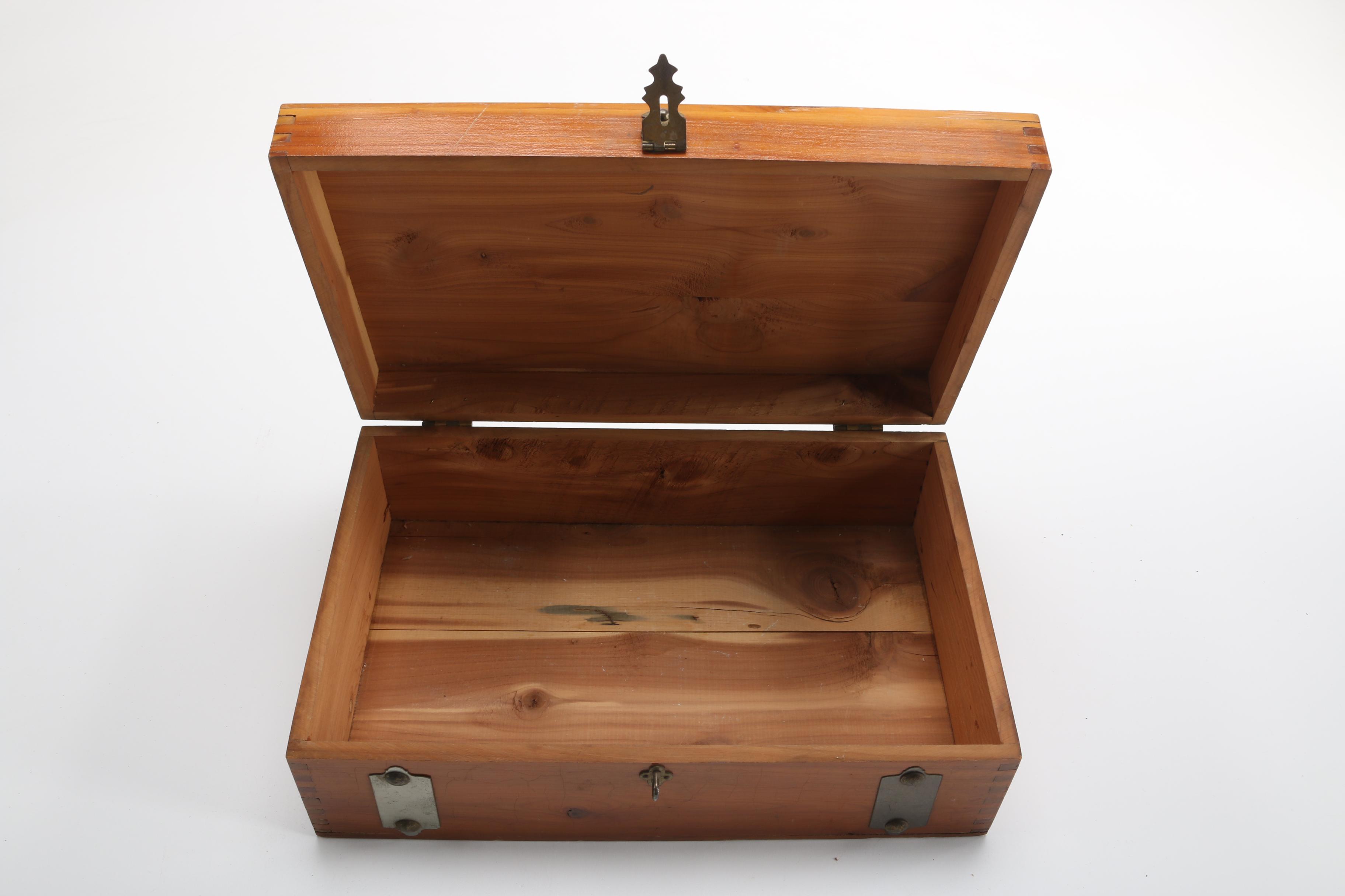 Antique and Vintage Cigar, Spice and Safe Keeping Boxes