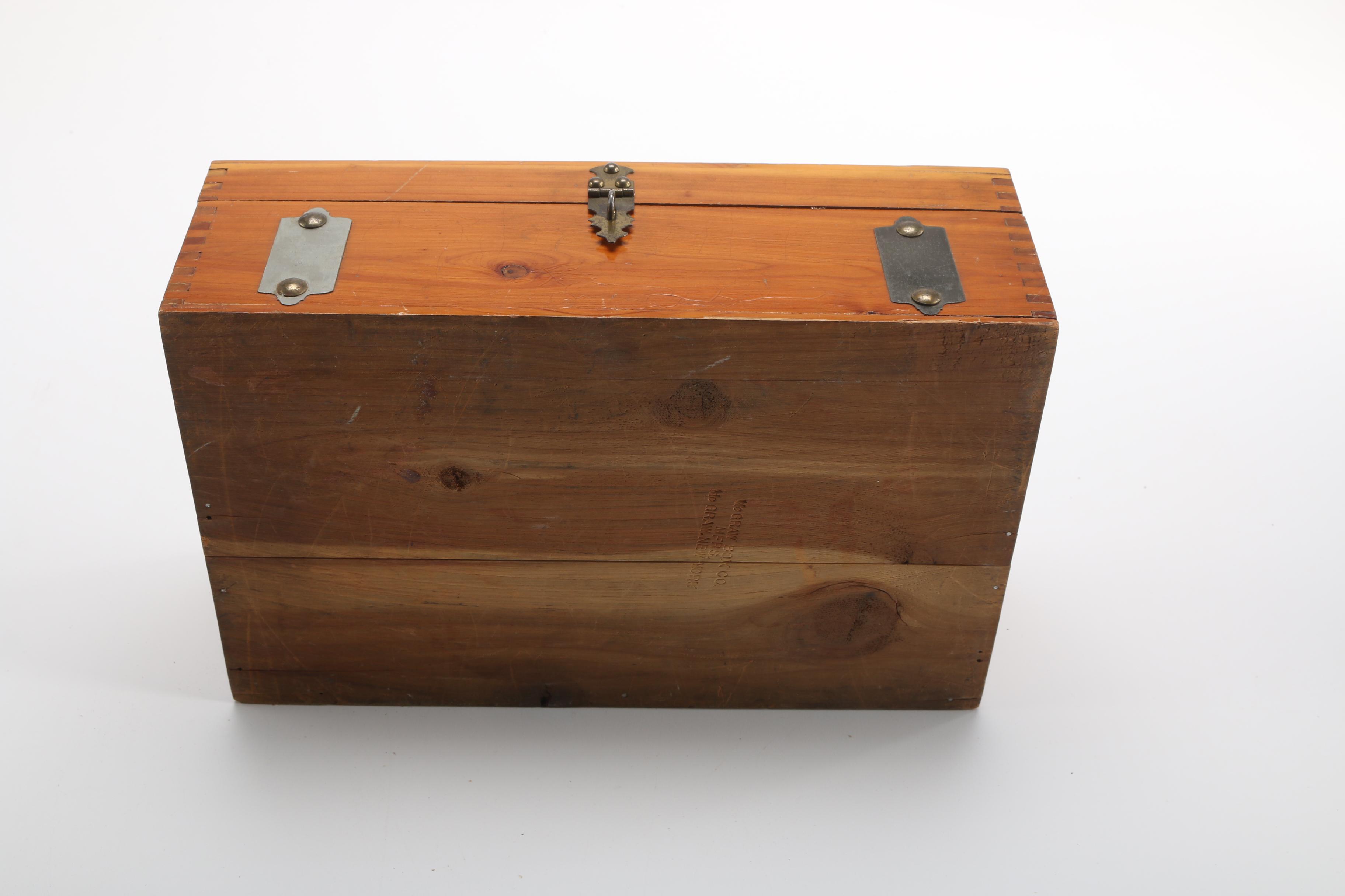 Antique and Vintage Cigar, Spice and Safe Keeping Boxes