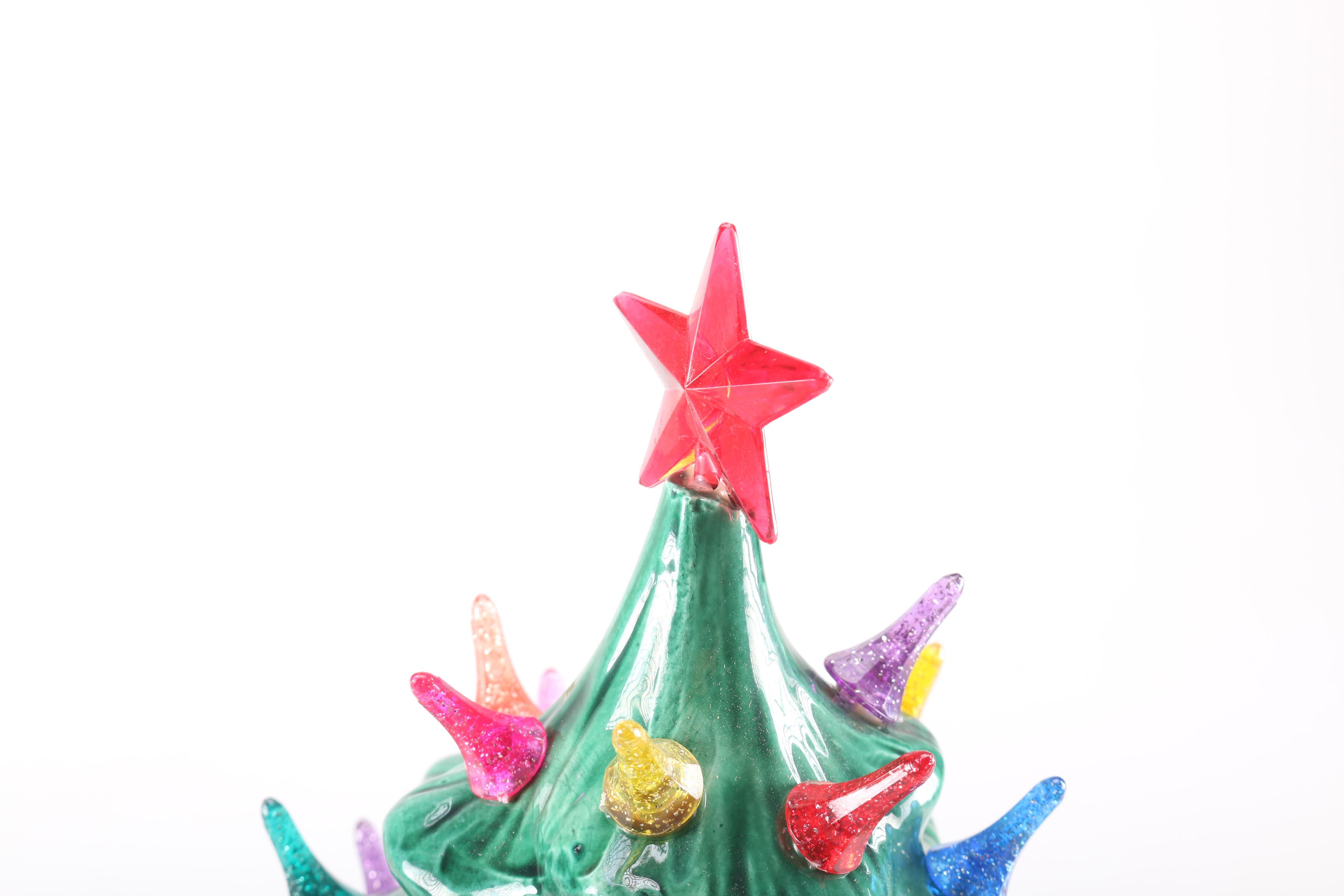 Vintage Ceramic Christmas Tree
