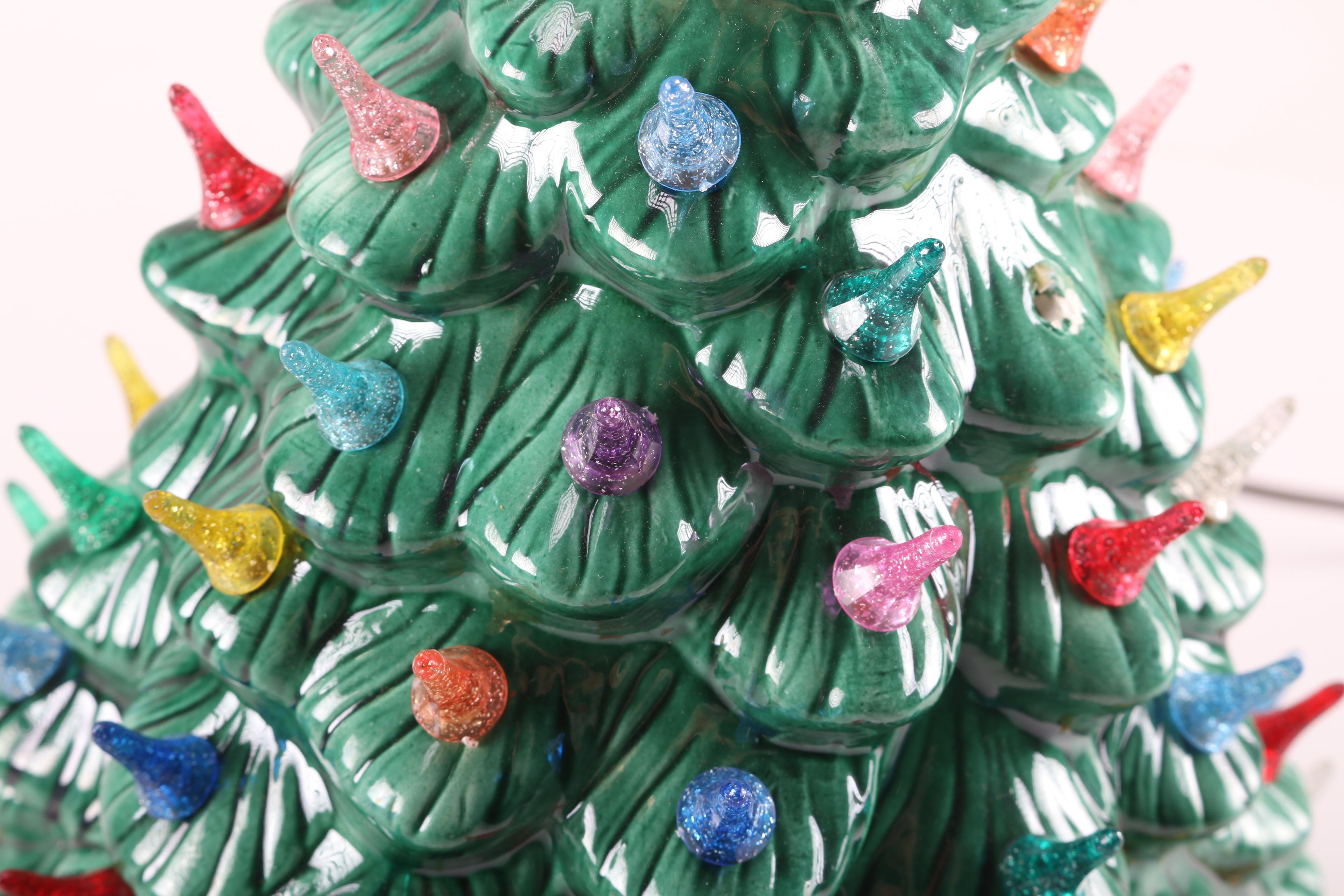 Vintage Ceramic Christmas Tree