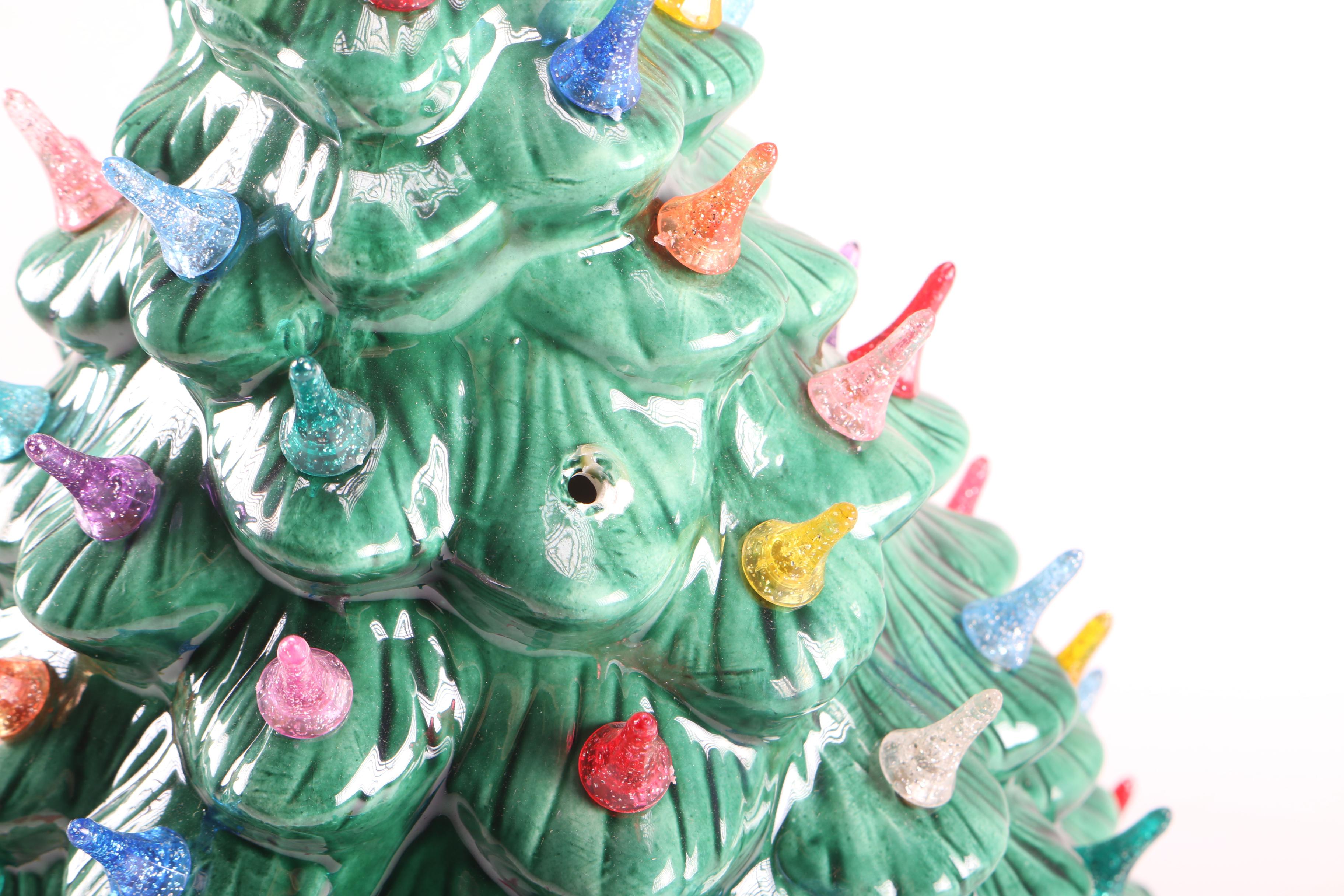 Vintage Ceramic Christmas Tree