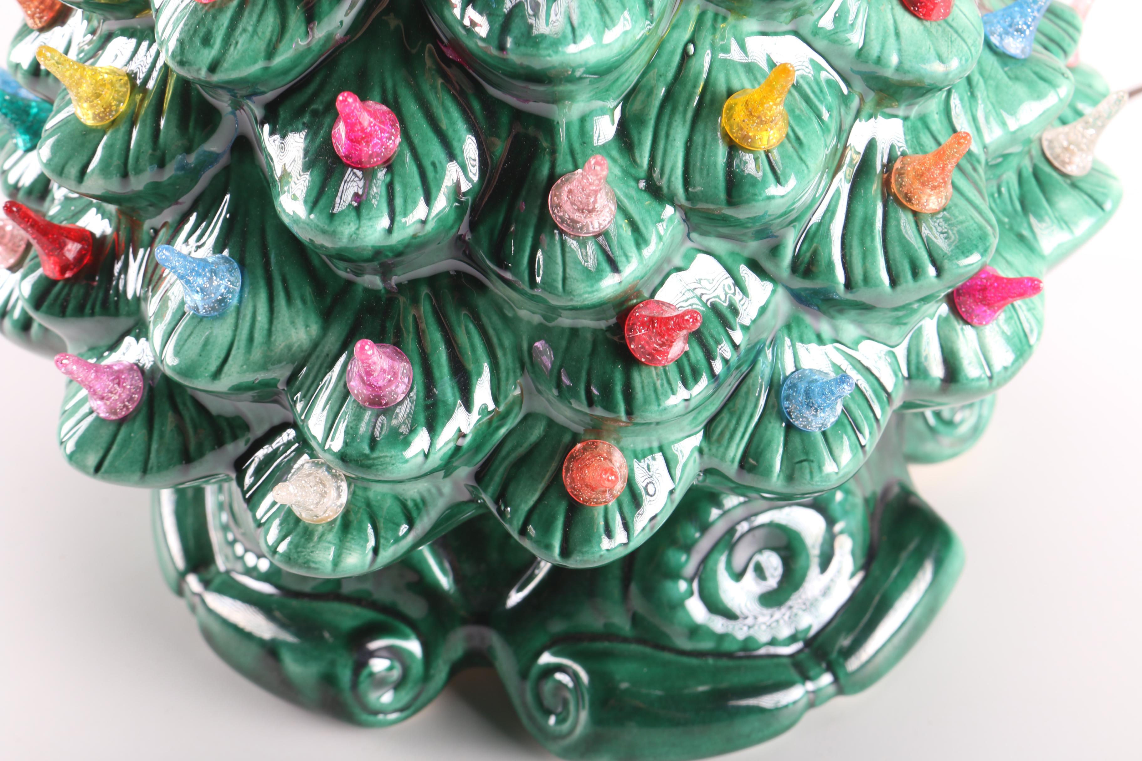 Vintage Ceramic Christmas Tree