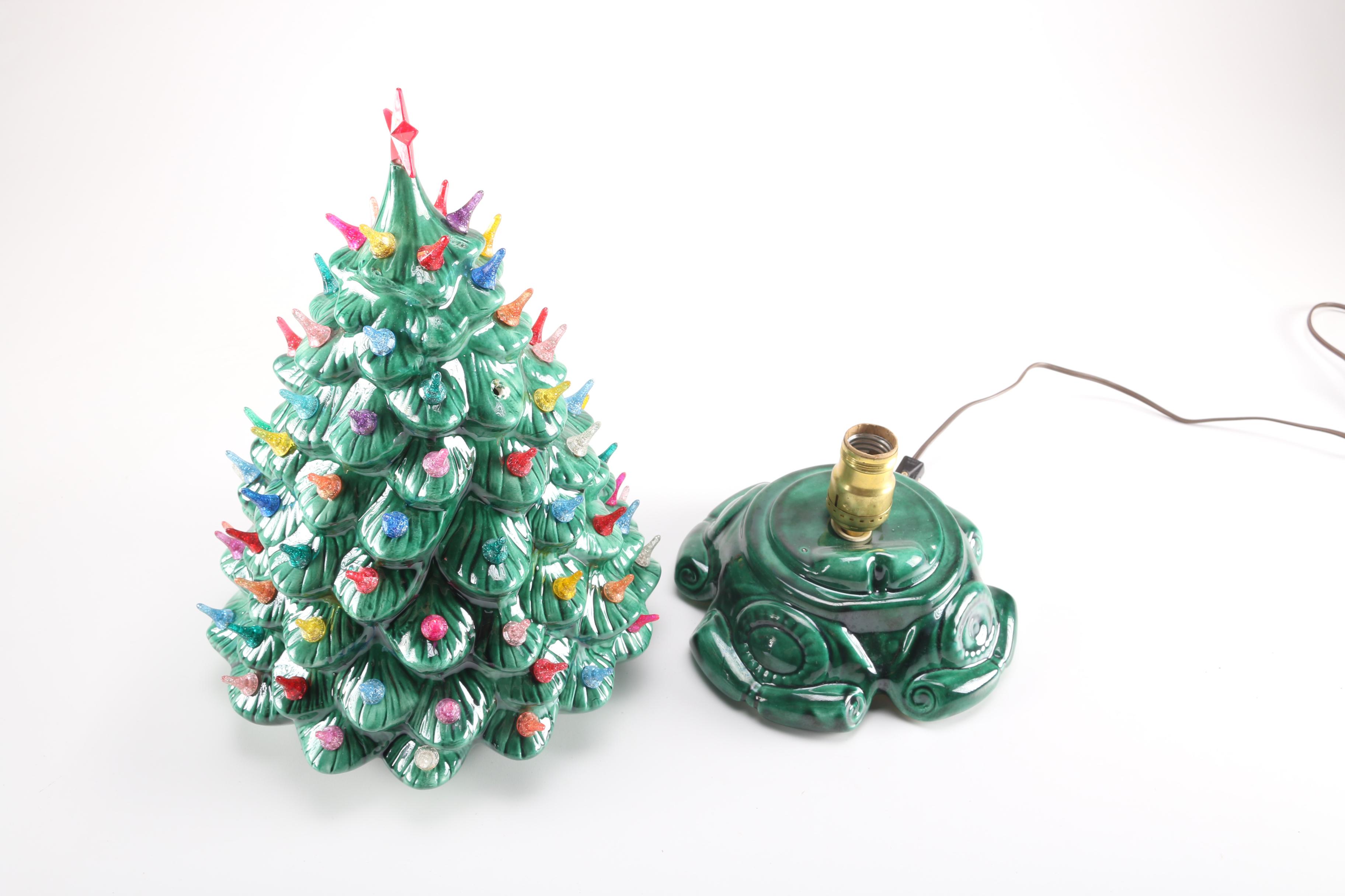 Vintage Ceramic Christmas Tree