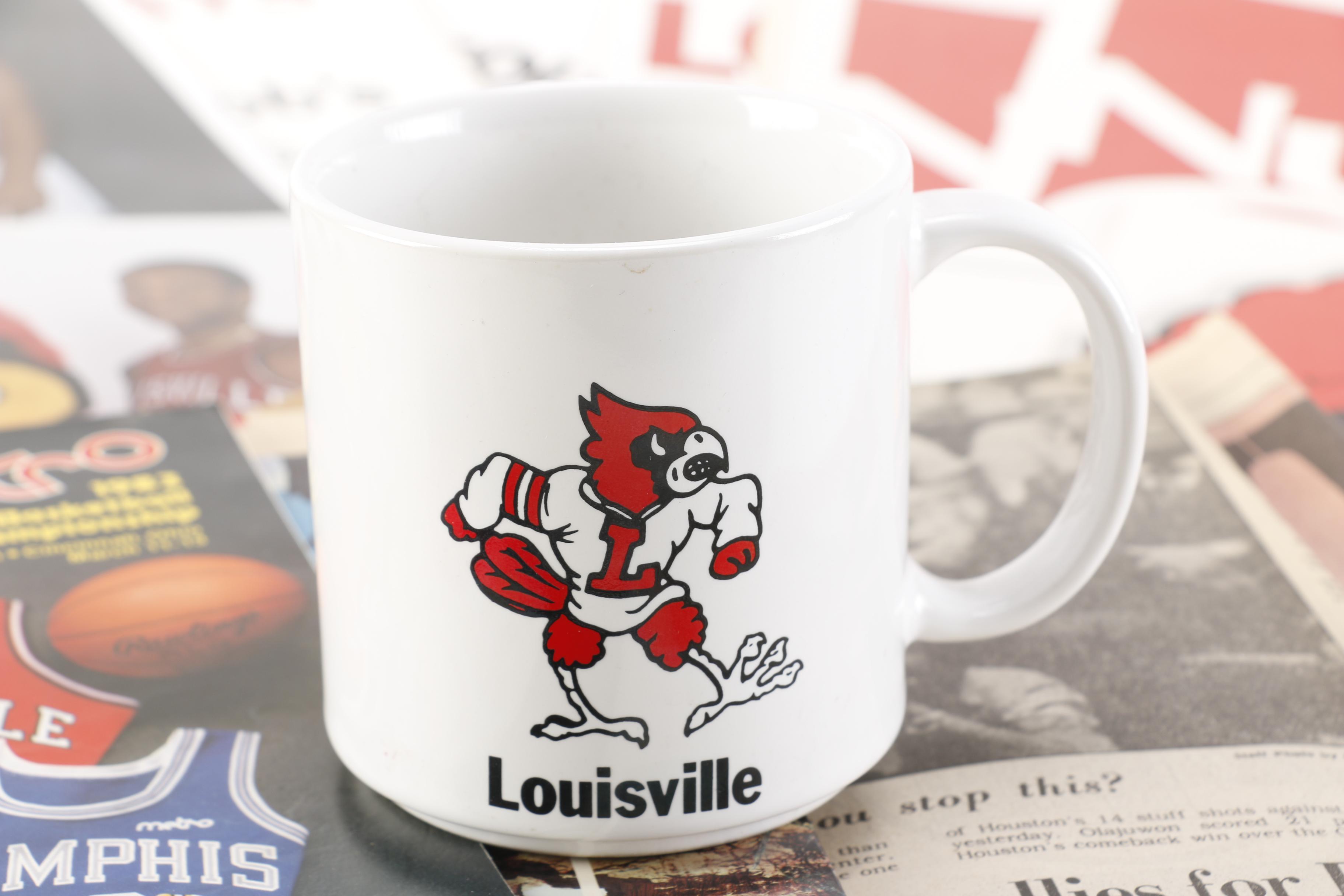 1980s University of Louisville Basketball Memorabilia and Ephemera