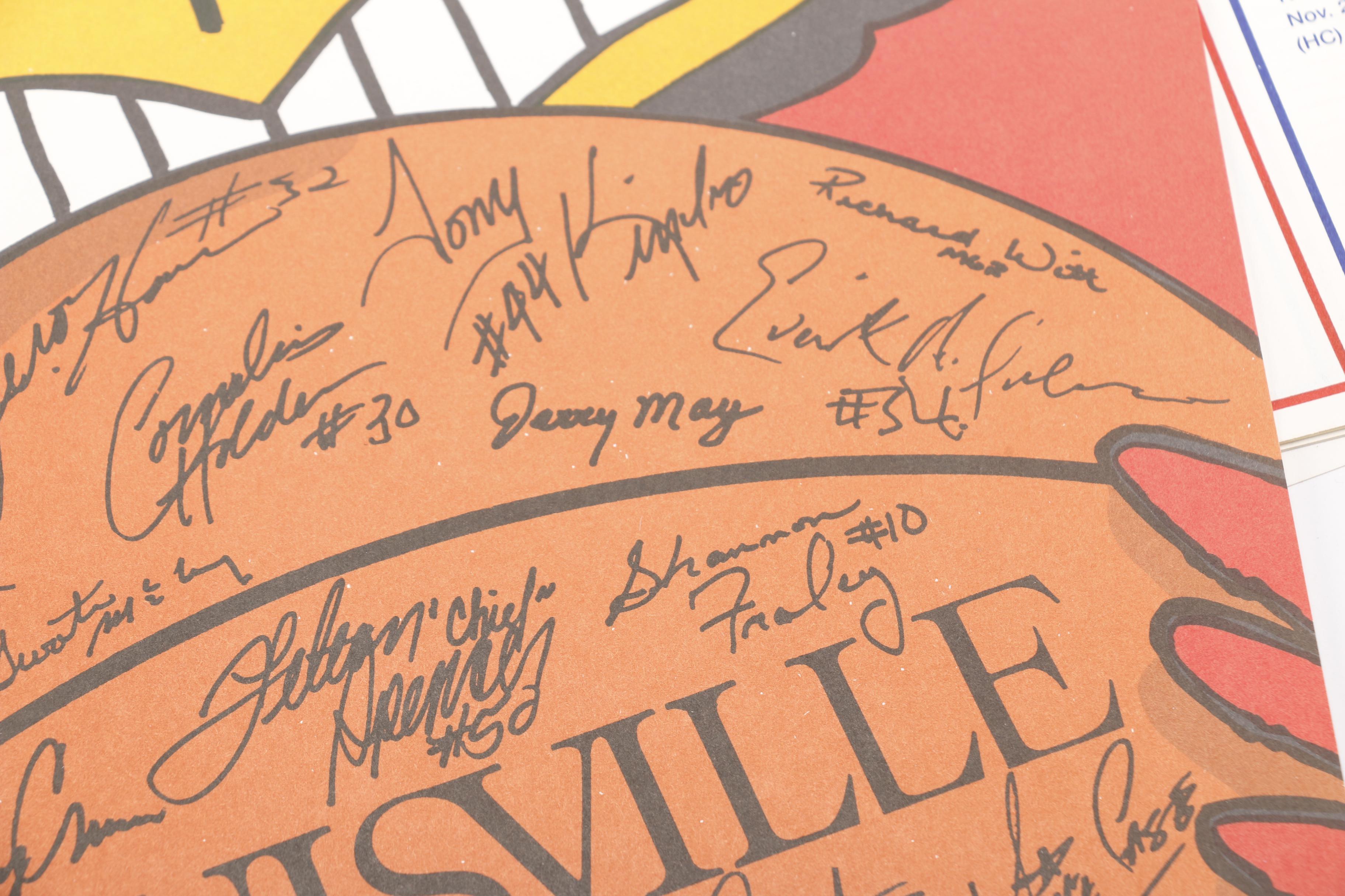 1980s University of Louisville Basketball Memorabilia and Ephemera