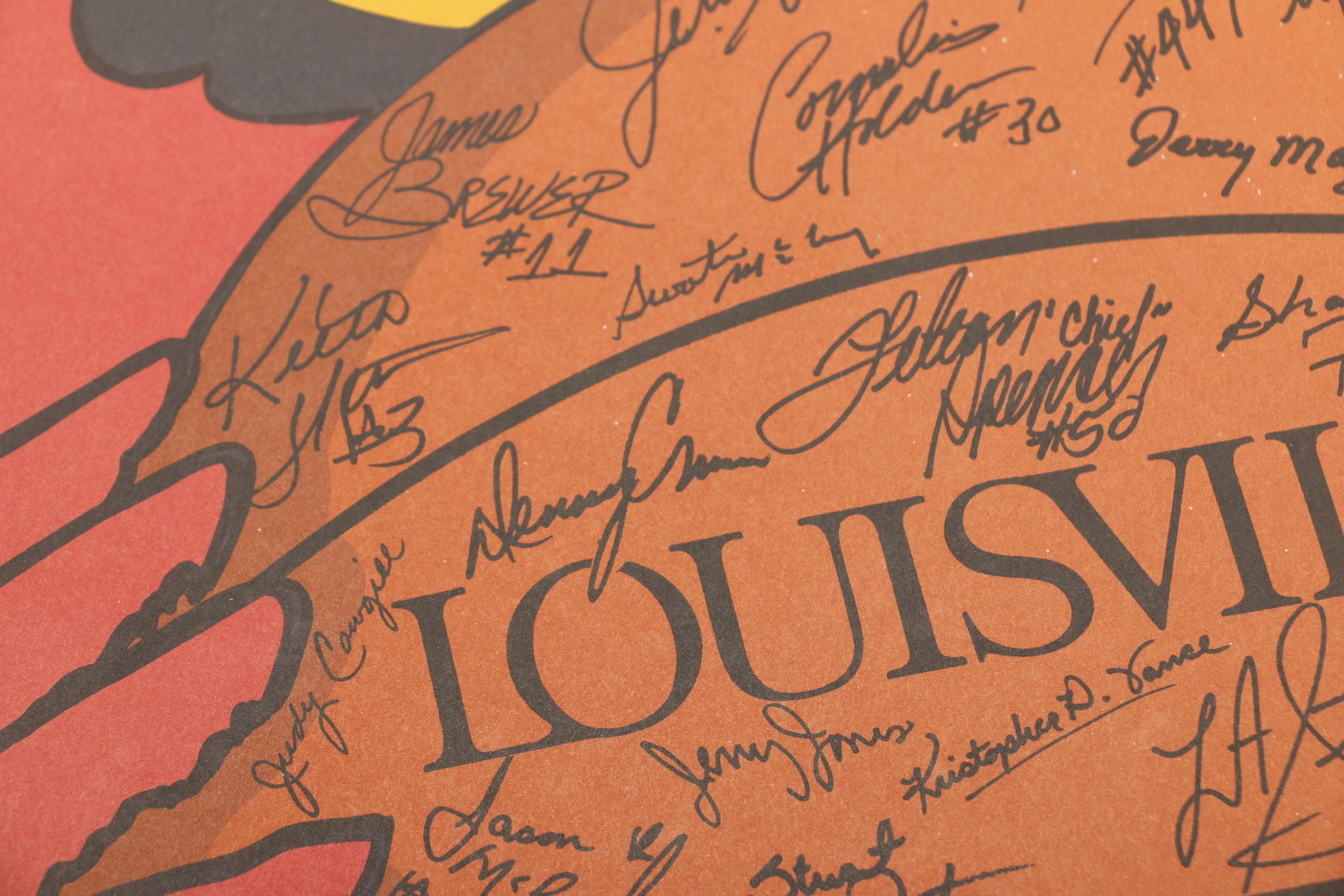 1980s University of Louisville Basketball Memorabilia and Ephemera