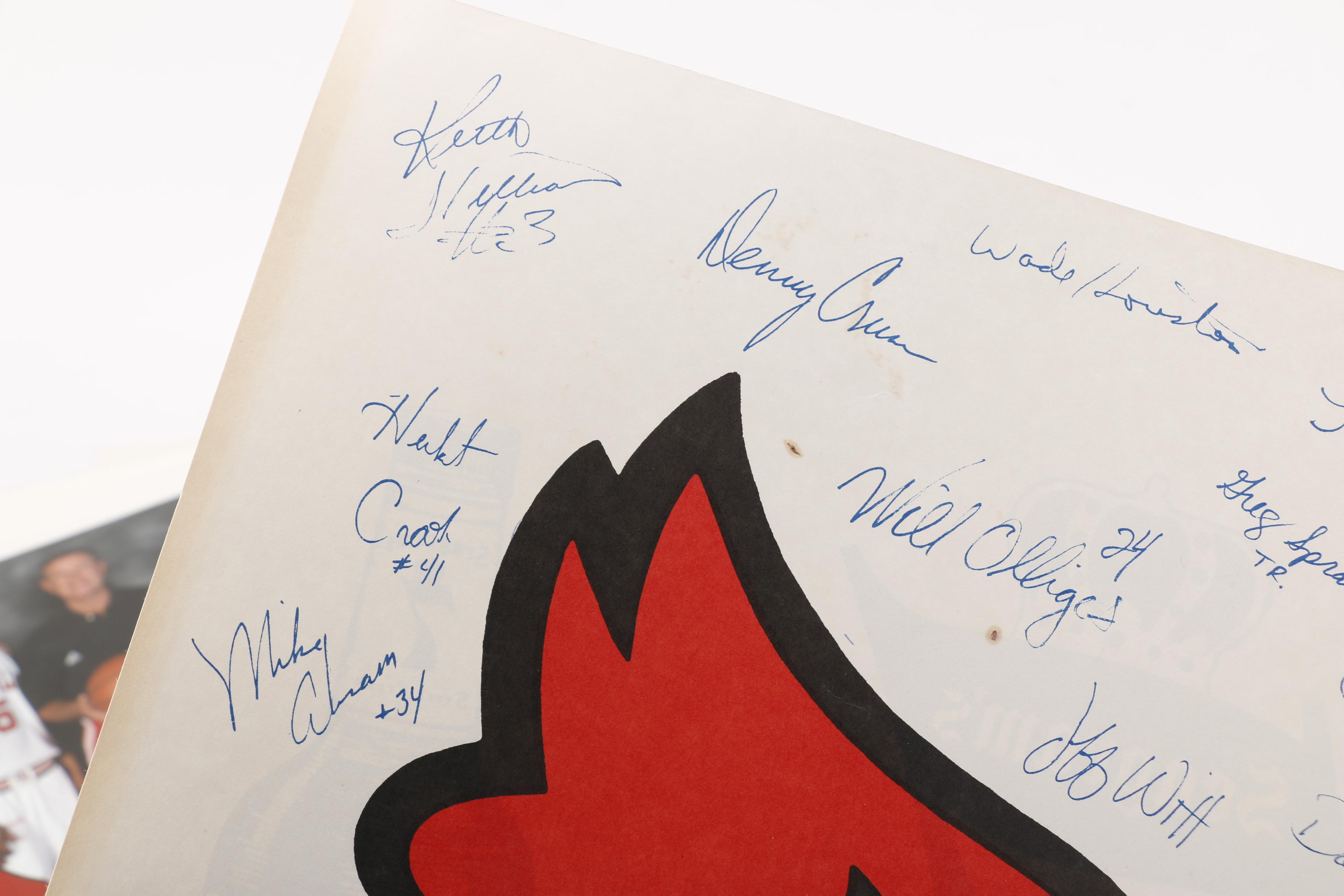 1980s University of Louisville Basketball Memorabilia and Ephemera