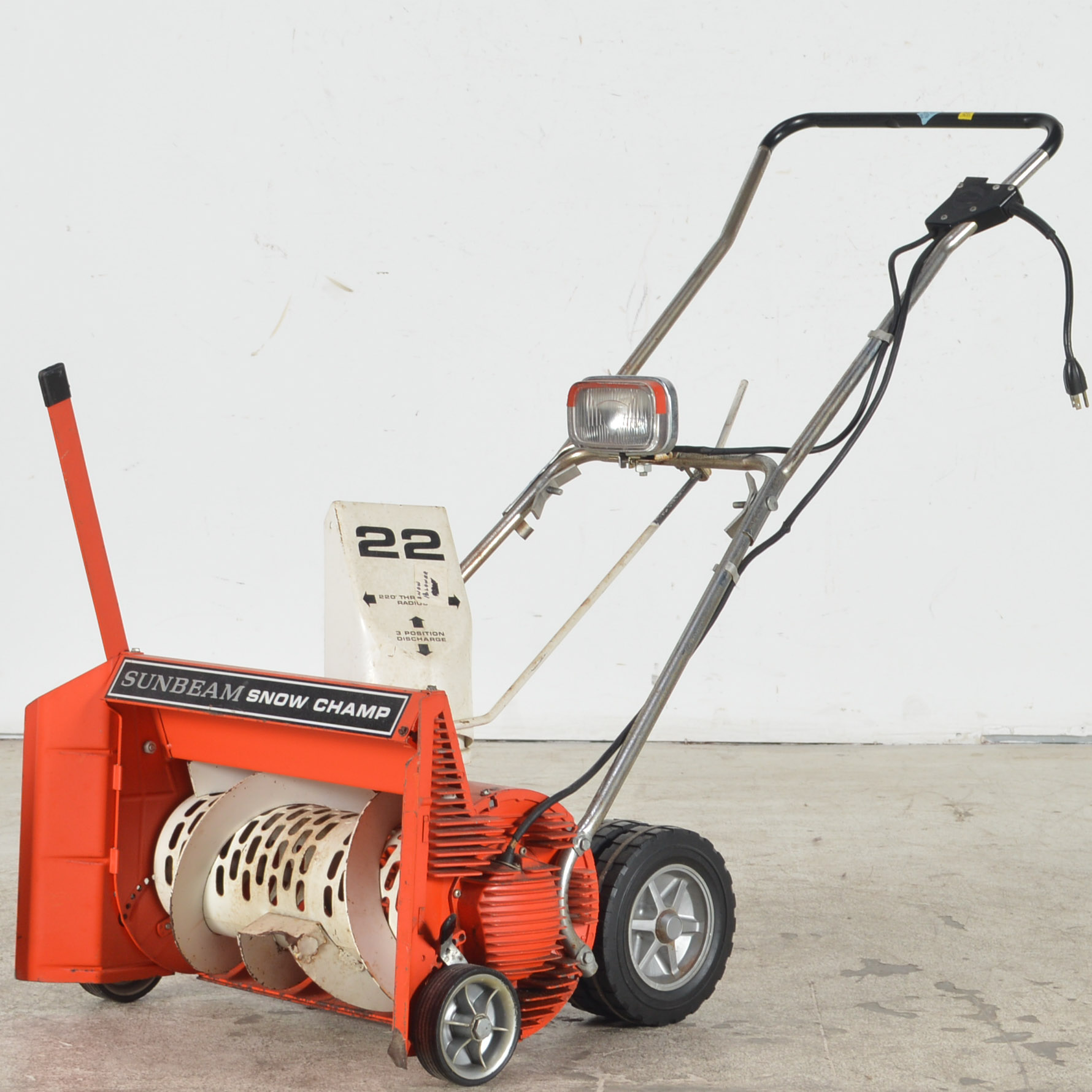 Sunbeam Snow Champ Electric Snow Blower