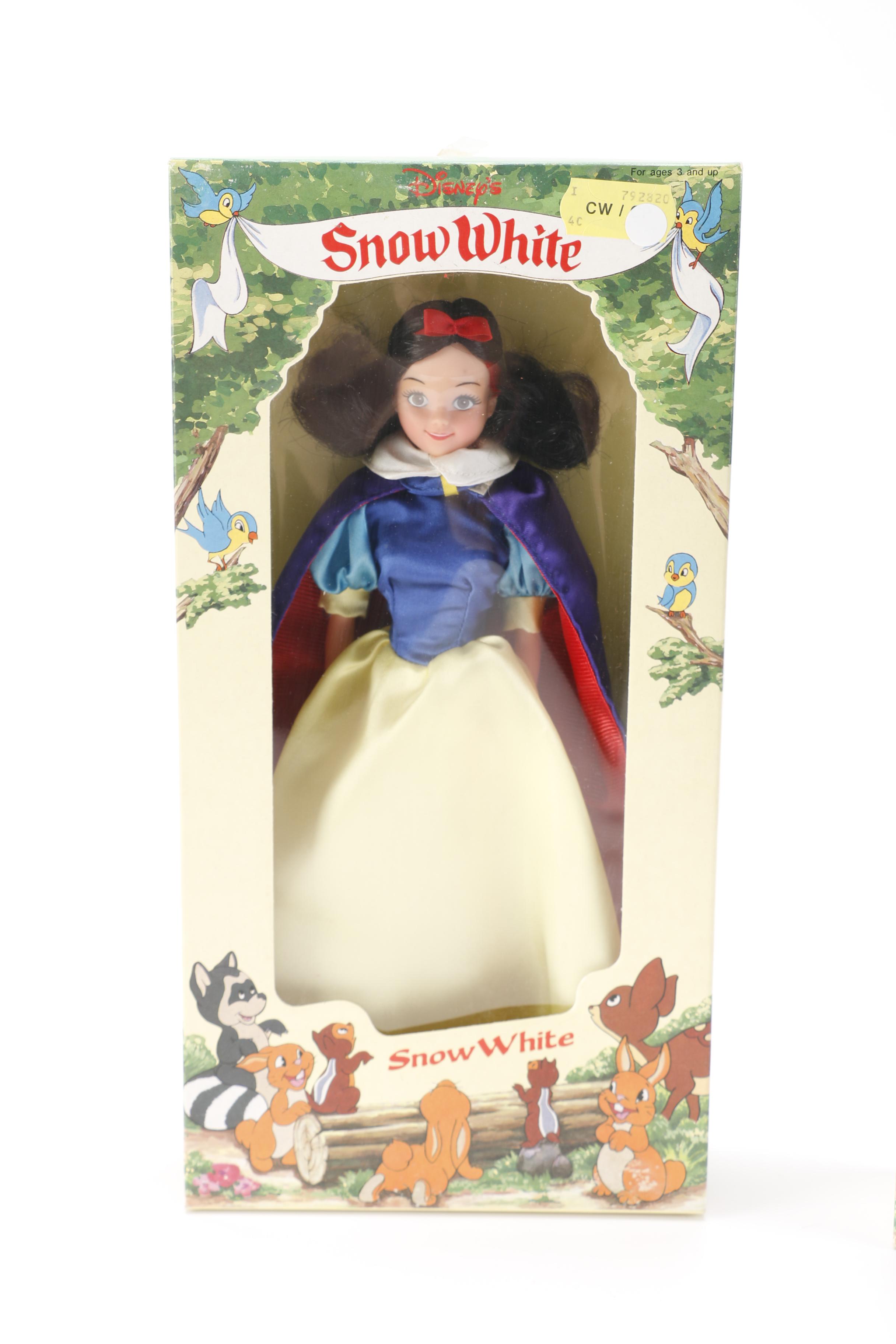 1990 Bikin Disney "Snow White and the Seven Dwarfs" Doll Collection
