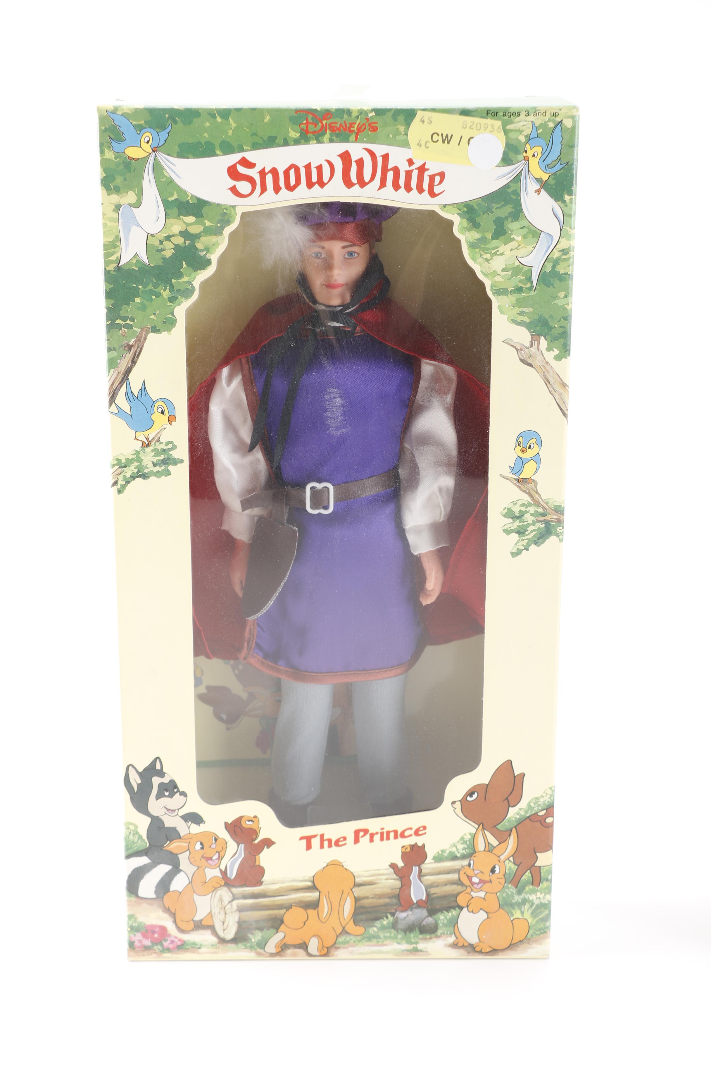 1990 Bikin Disney "Snow White and the Seven Dwarfs" Doll Collection