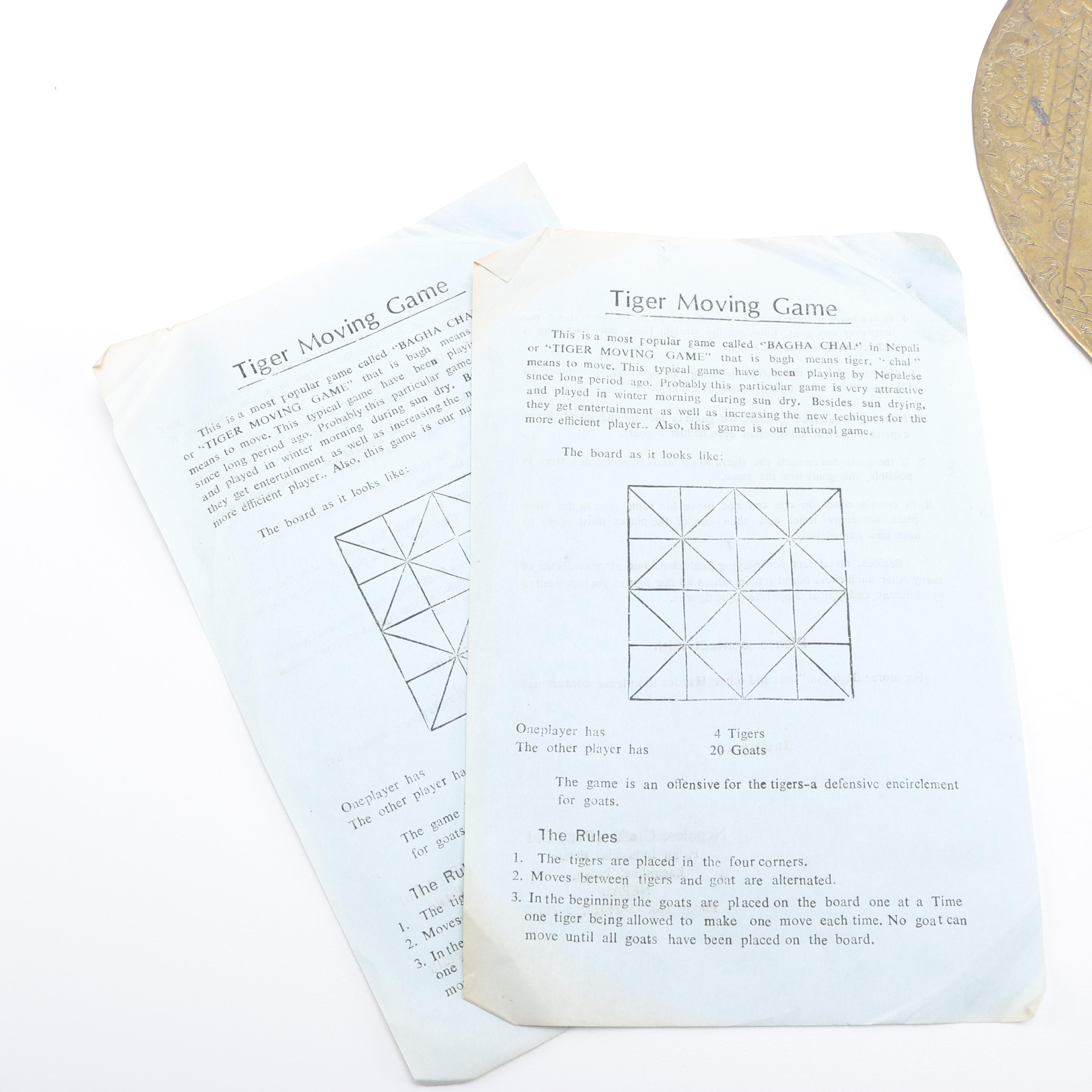 Nepal "Bagha Chal" Tiger Moving Game