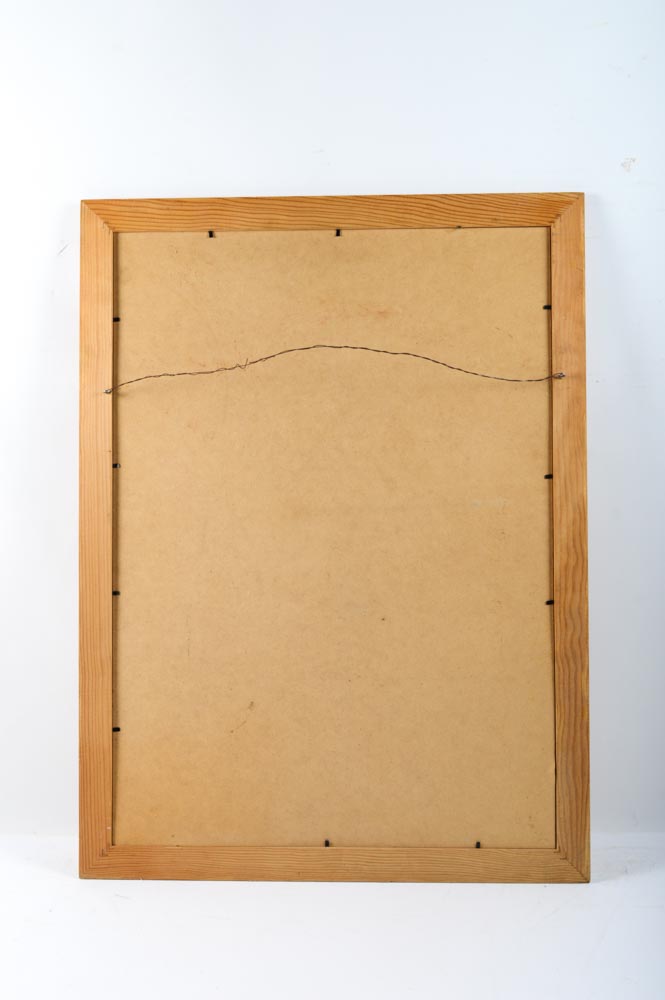 After Auguste Rodin Offset Lithograph "Two Seated Women"