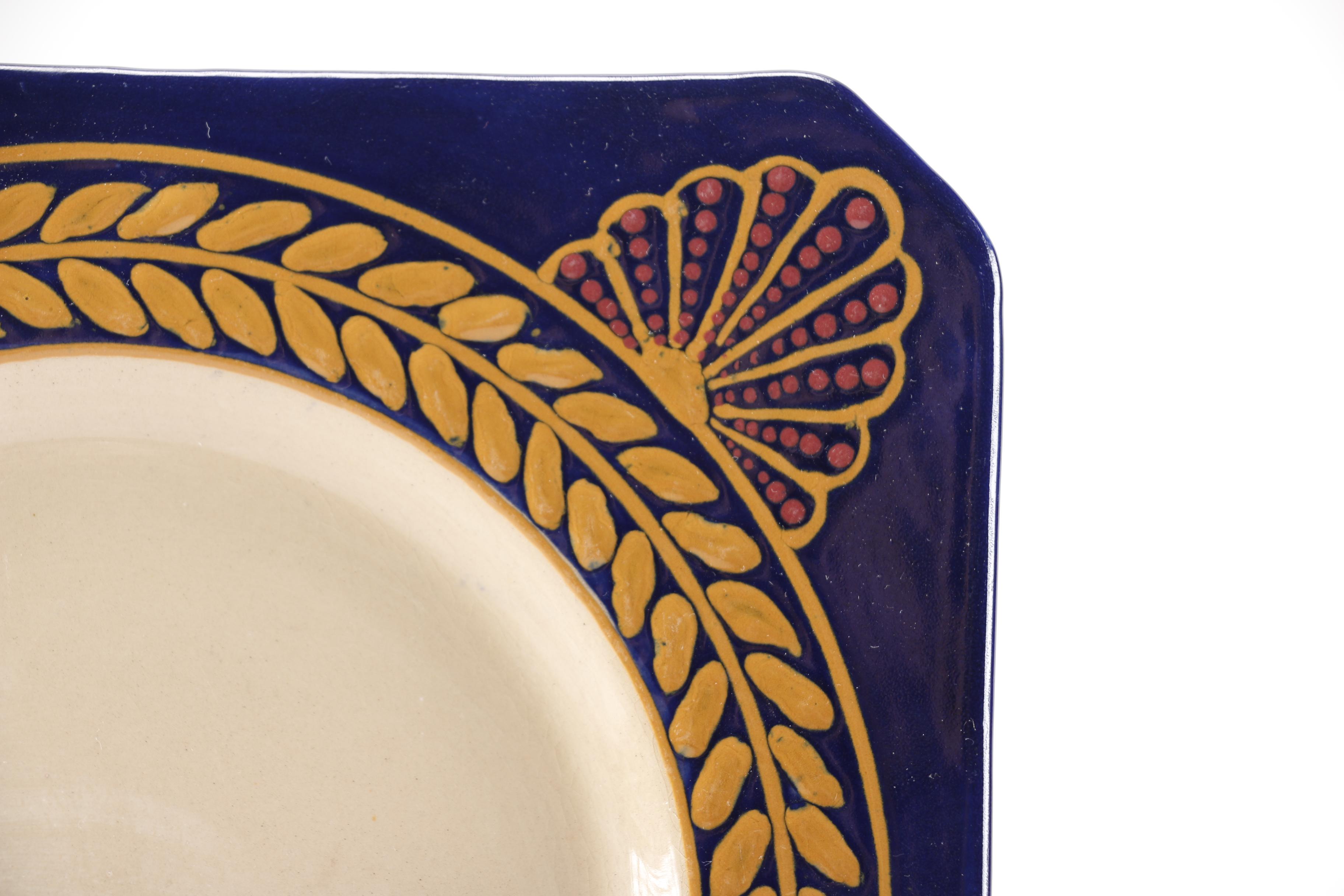 Harriot Quimper Pottery Plates