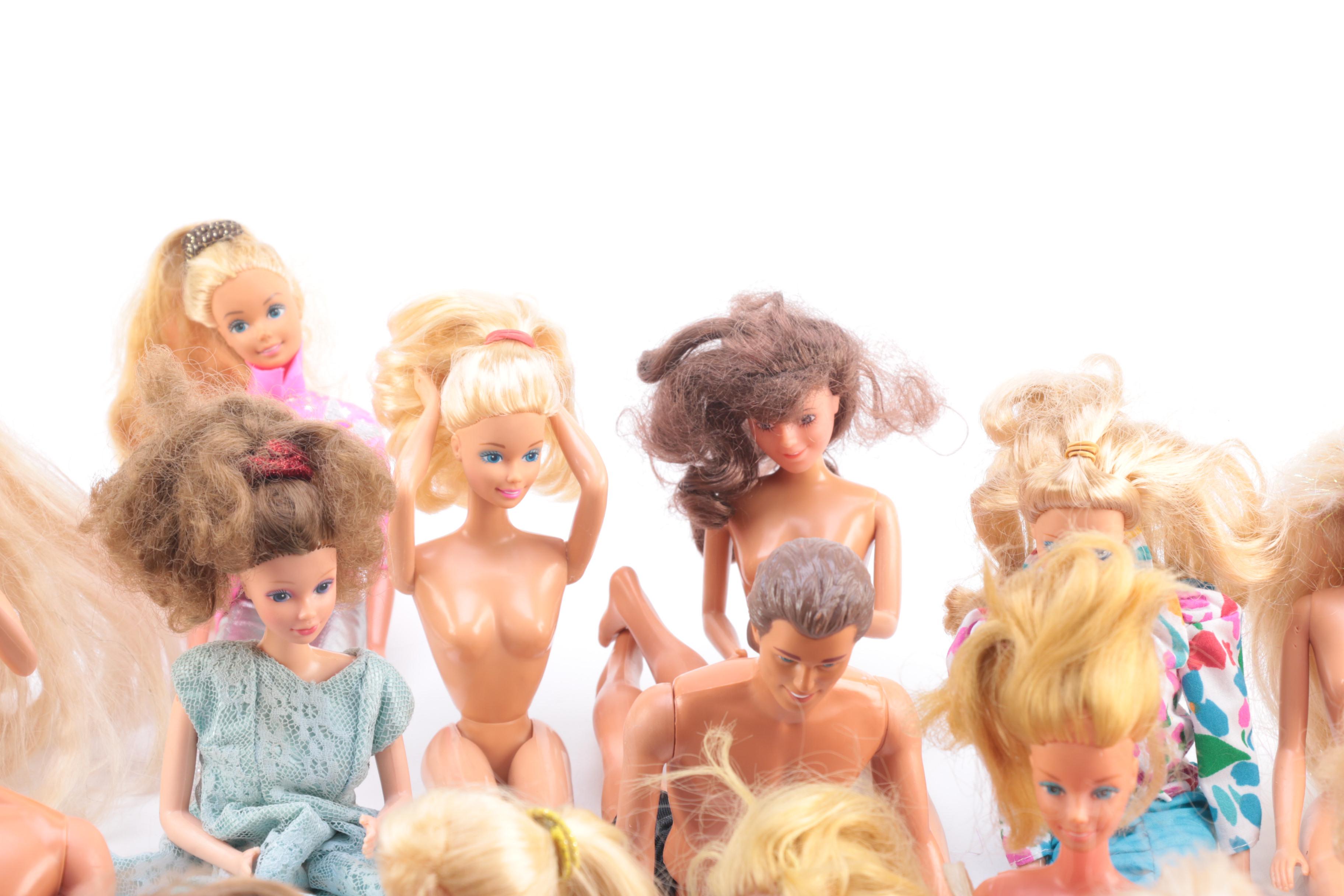 Barbie and Ken Dolls